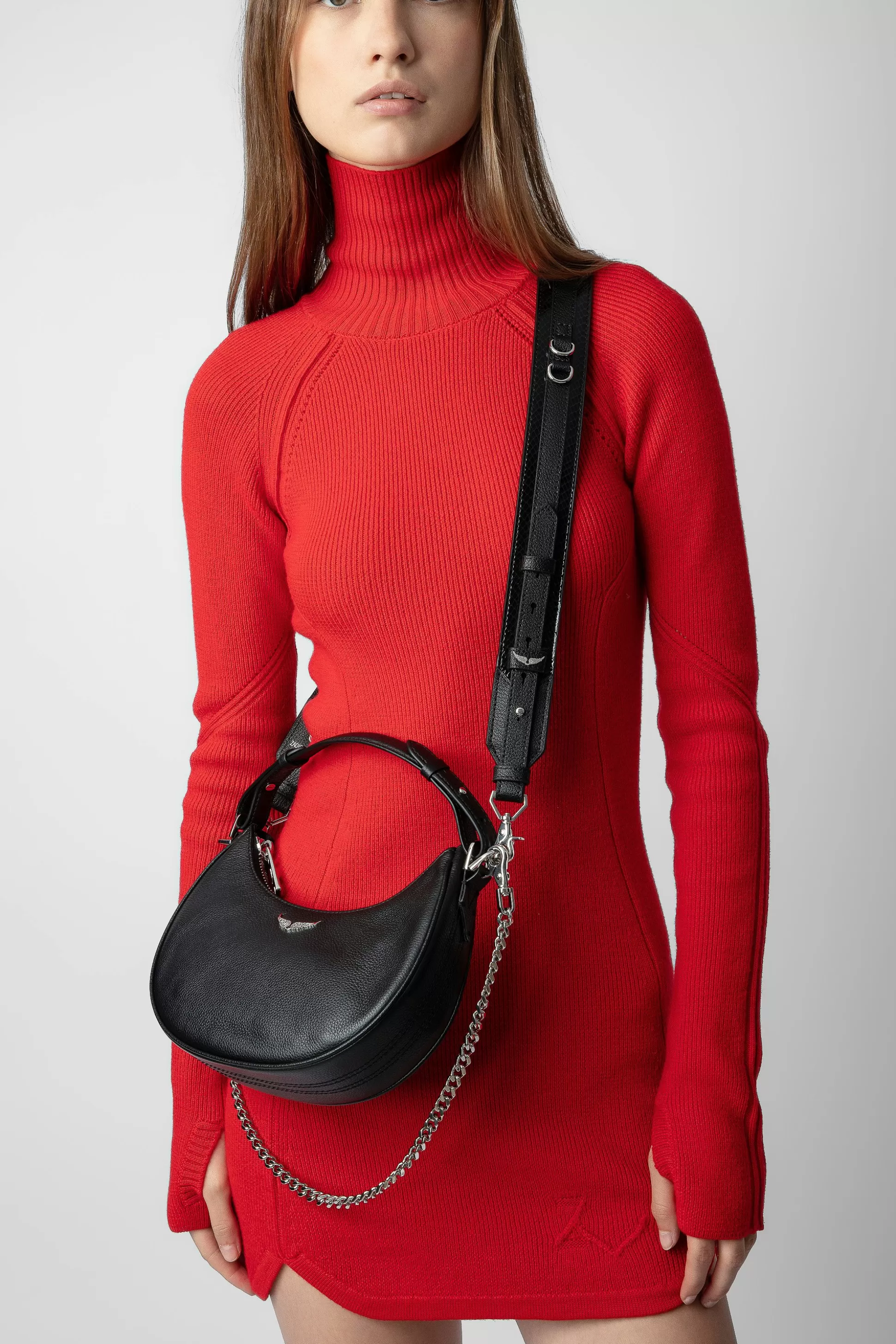 Femmes Zadig & Voltaire Sangles Et Accessoires^Bandoulière Reglable Sauvage Brillante