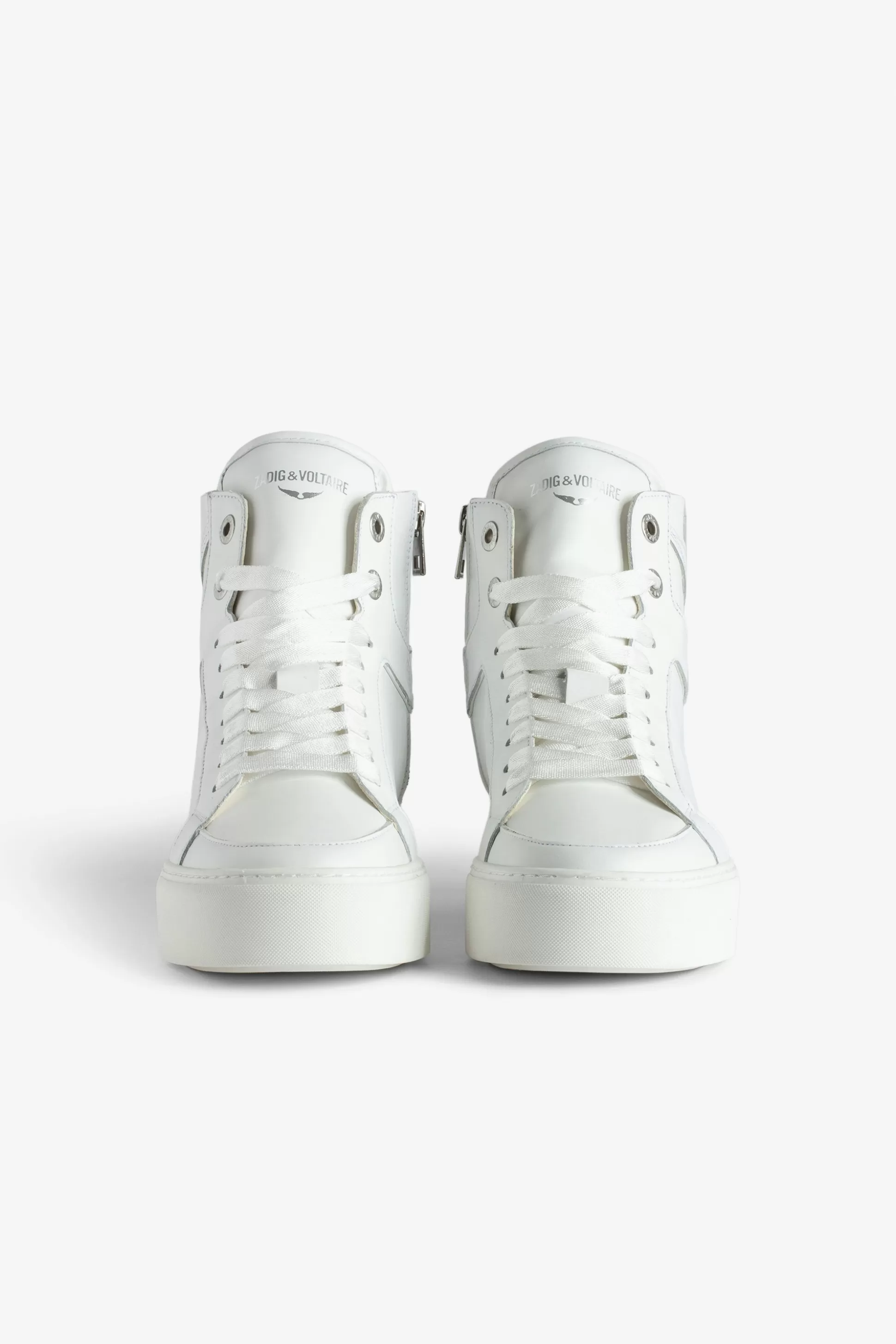 Femmes Zadig & Voltaire Formateurs^Baskets Montantes A Plateforme Zv1747 High Flash
