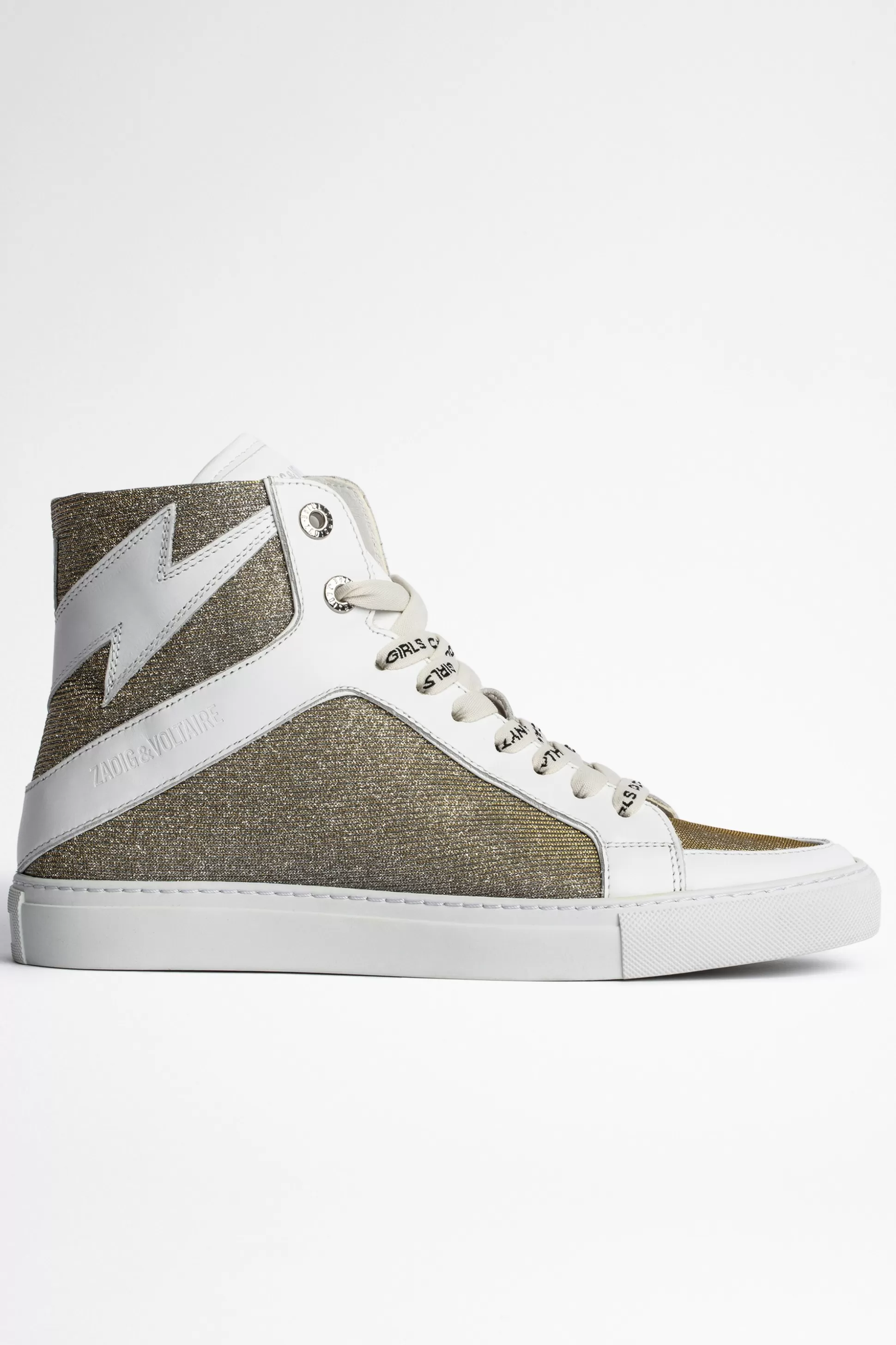Femmes Zadig & Voltaire Formateurs^Baskets Montantes Zv1747 High Flash