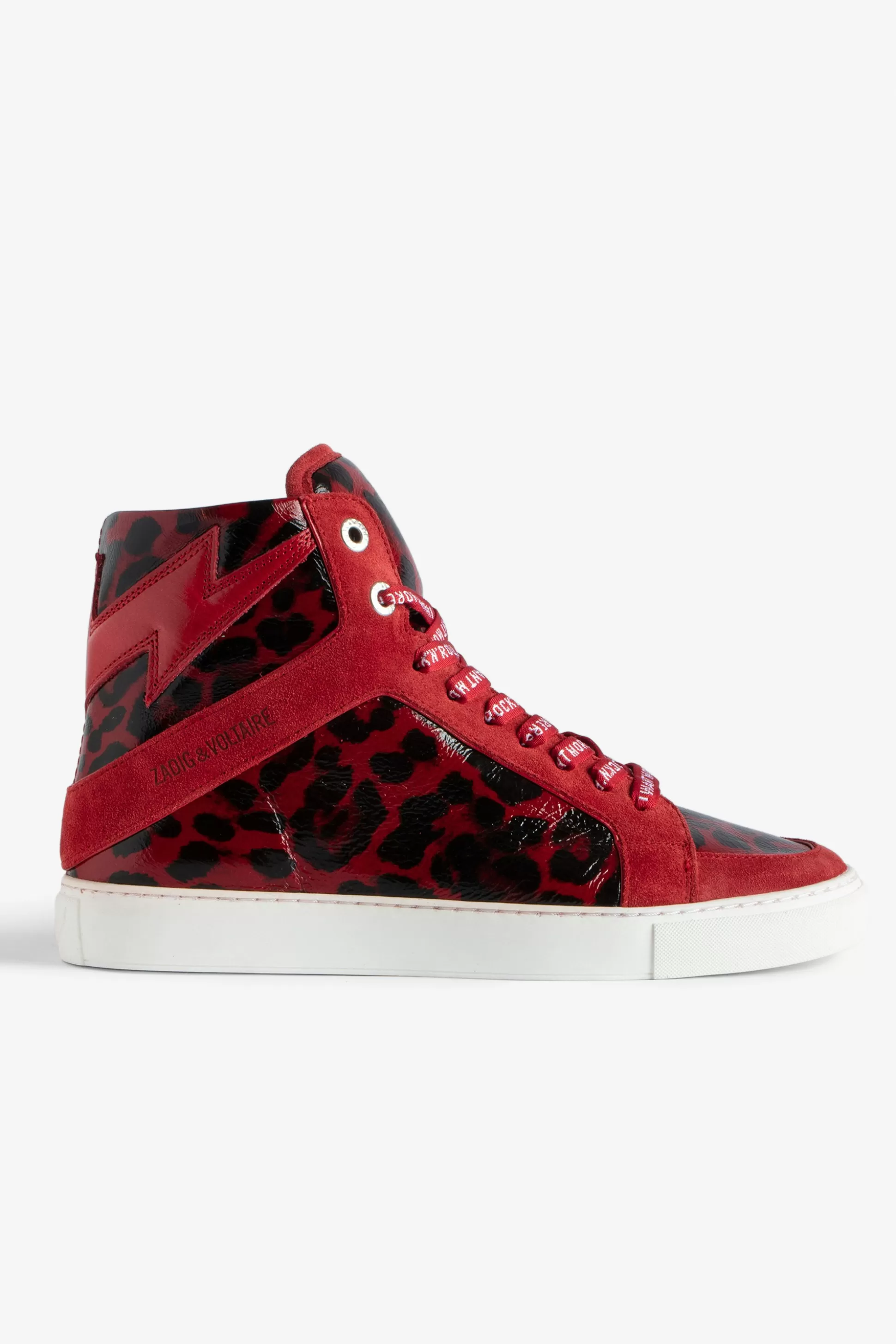 Femmes Zadig & Voltaire Formateurs^Baskets Montantes Zv1747 High Flash