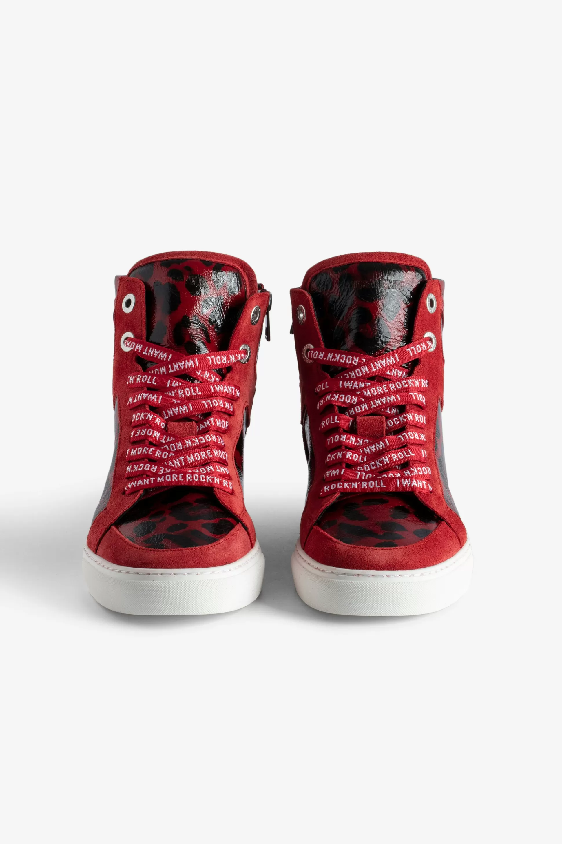 Femmes Zadig & Voltaire Formateurs^Baskets Montantes Zv1747 High Flash