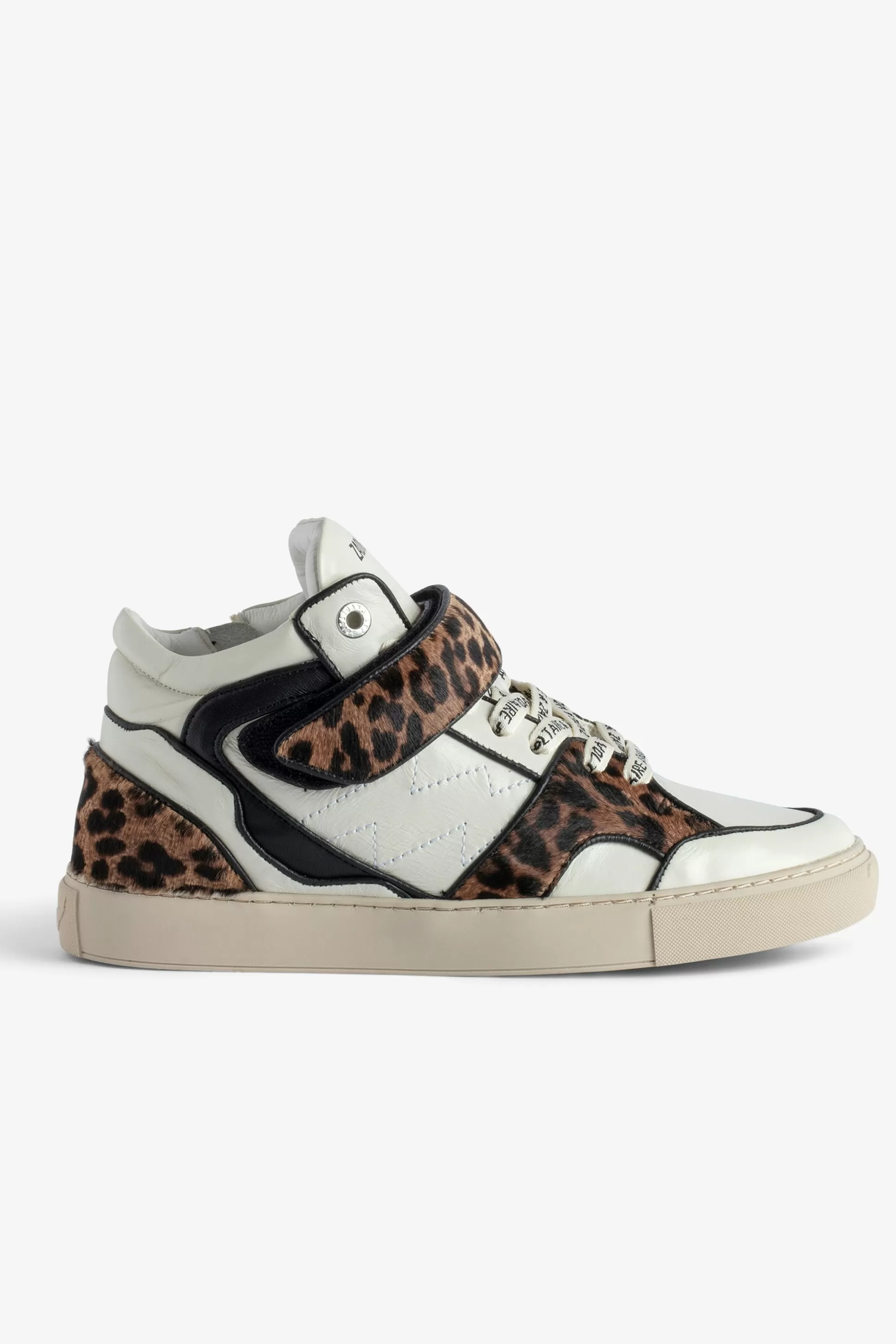 Femmes Zadig & Voltaire Formateurs^Baskets Zv1747 Mid Flash