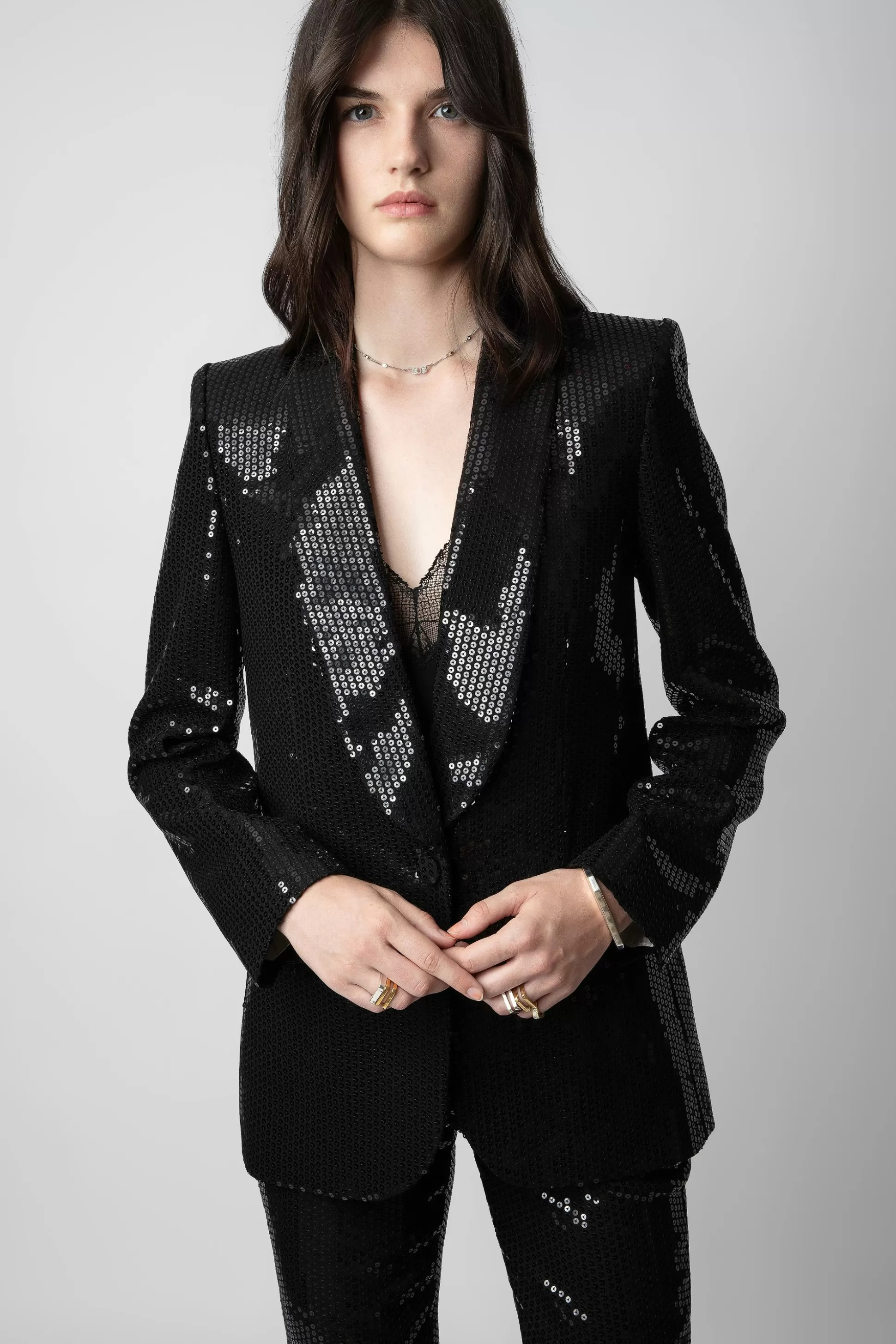 Femmes Zadig & Voltaire Costumes^Blazer A Sequins Vive