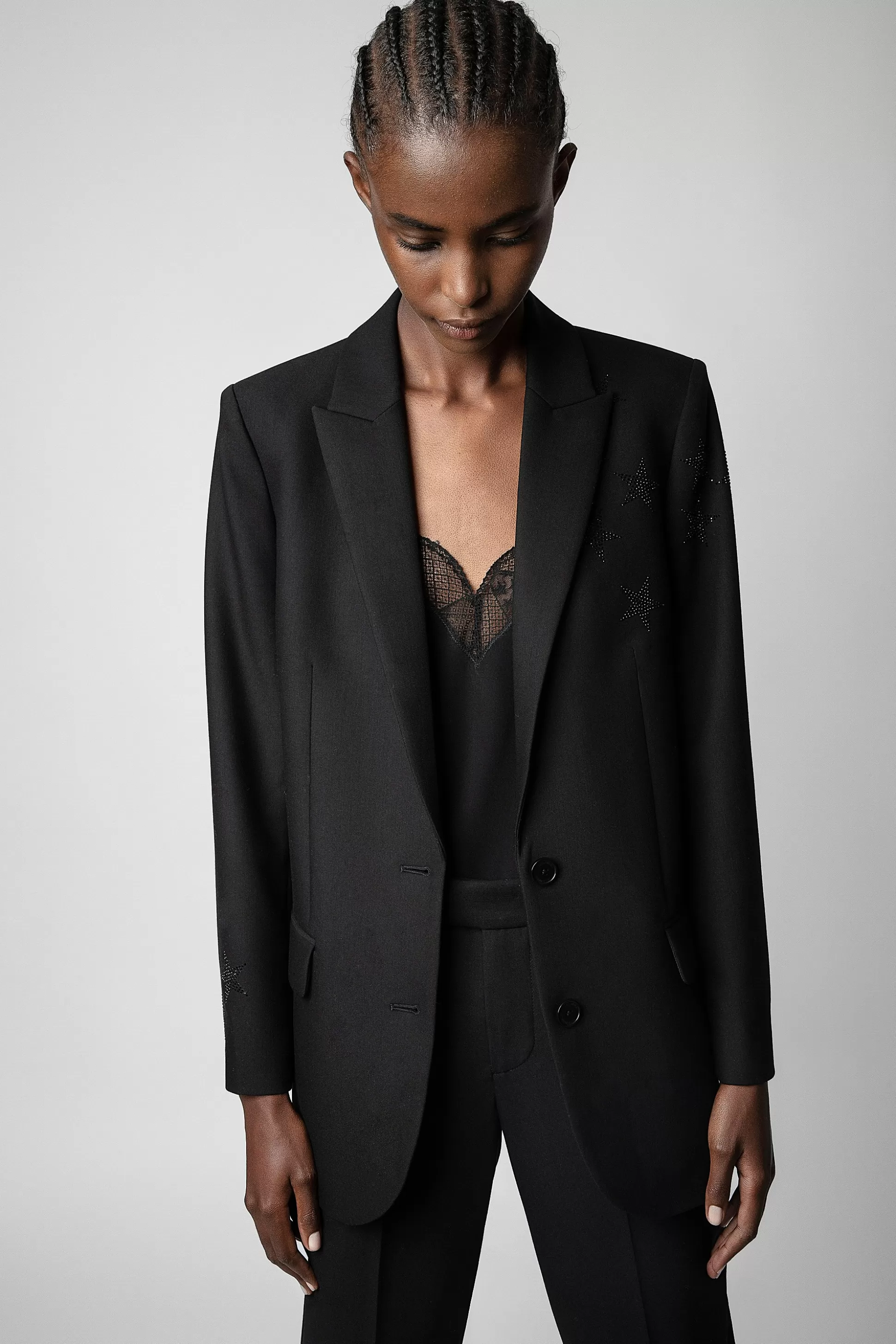 Femmes Zadig & Voltaire Costumes^Blazer Etoile Strass Viva