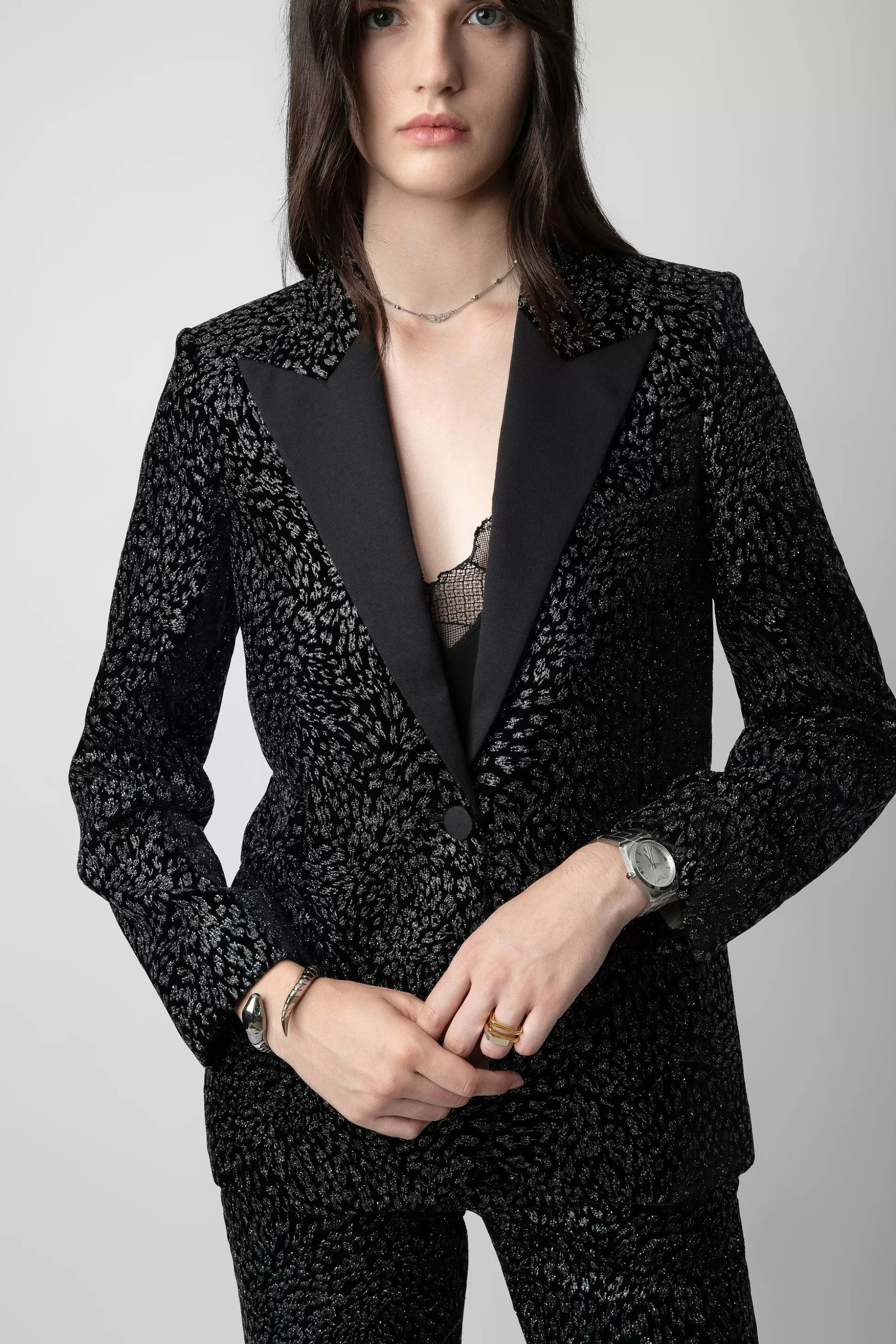 Femmes Zadig & Voltaire Costumes^Blazer Venus En Velours