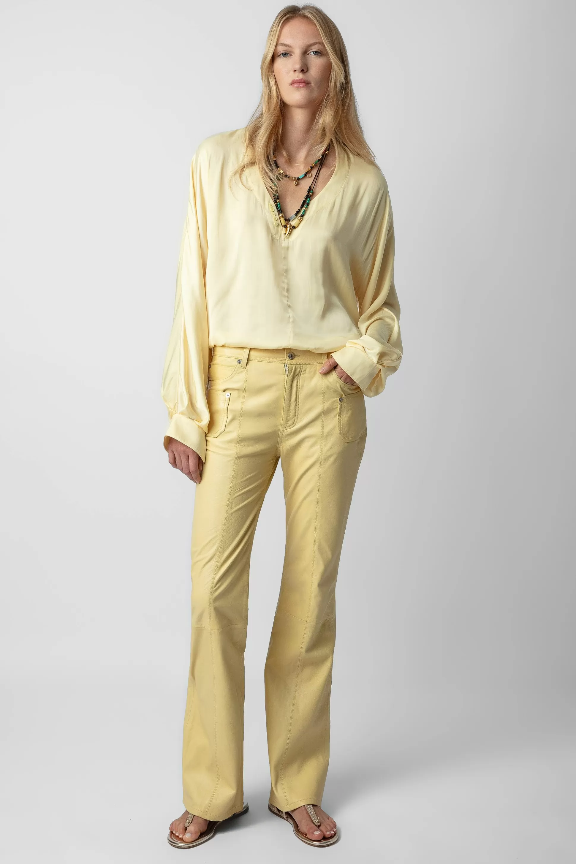 Femmes Zadig & Voltaire Chemises Et Hauts^Blouse En Satin Tonastir