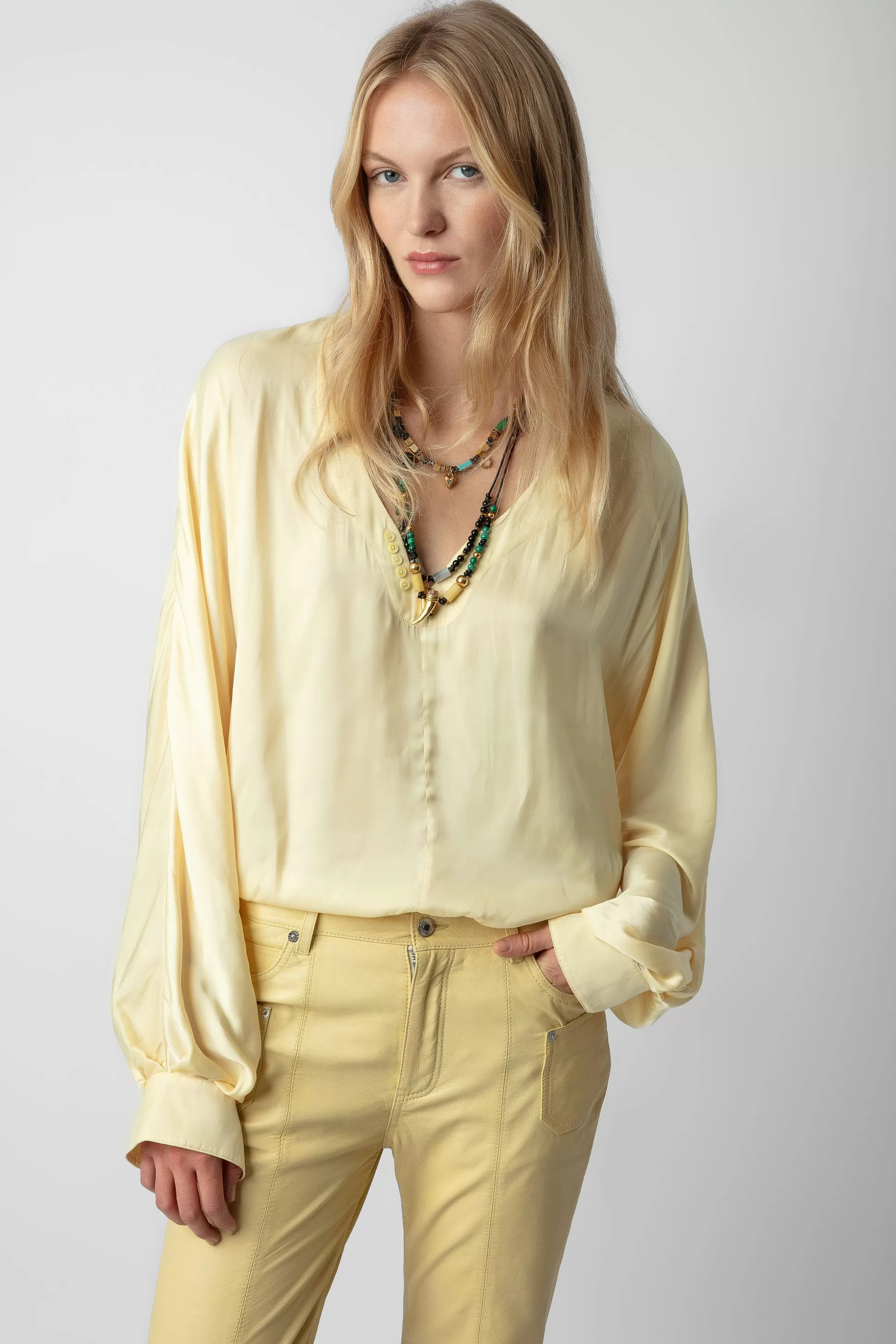 Femmes Zadig & Voltaire Chemises Et Hauts^Blouse En Satin Tonastir