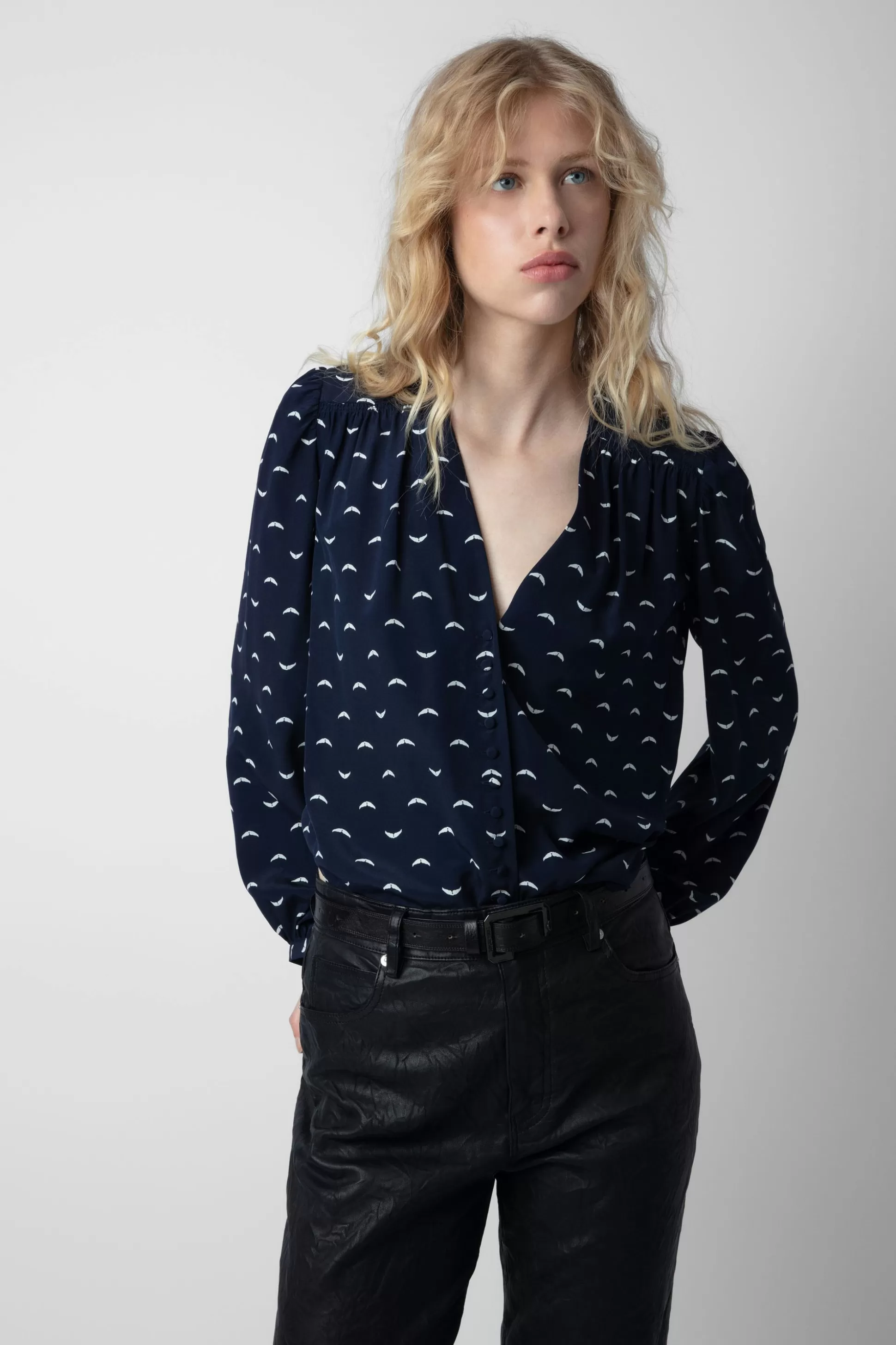 Femmes Zadig & Voltaire Chemises Et Hauts^Blouse En Soie Turin