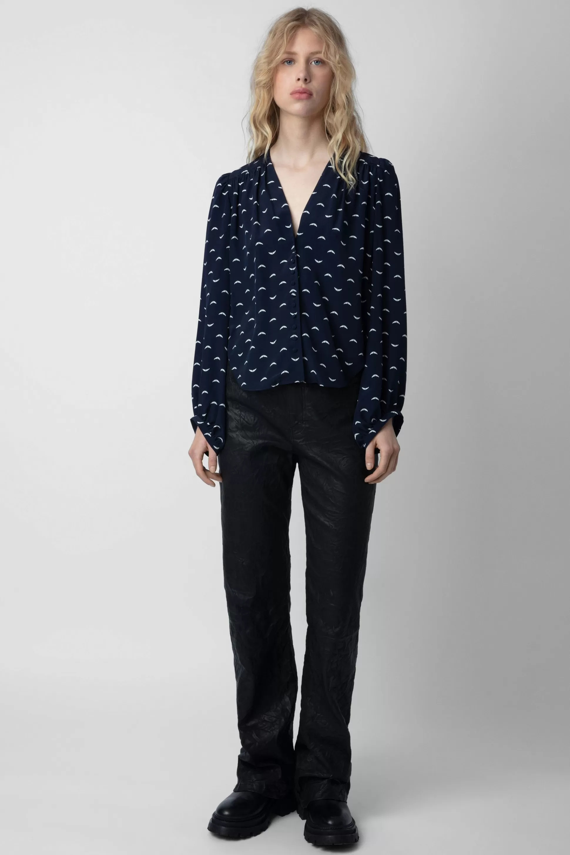 Femmes Zadig & Voltaire Chemises Et Hauts^Blouse En Soie Turin