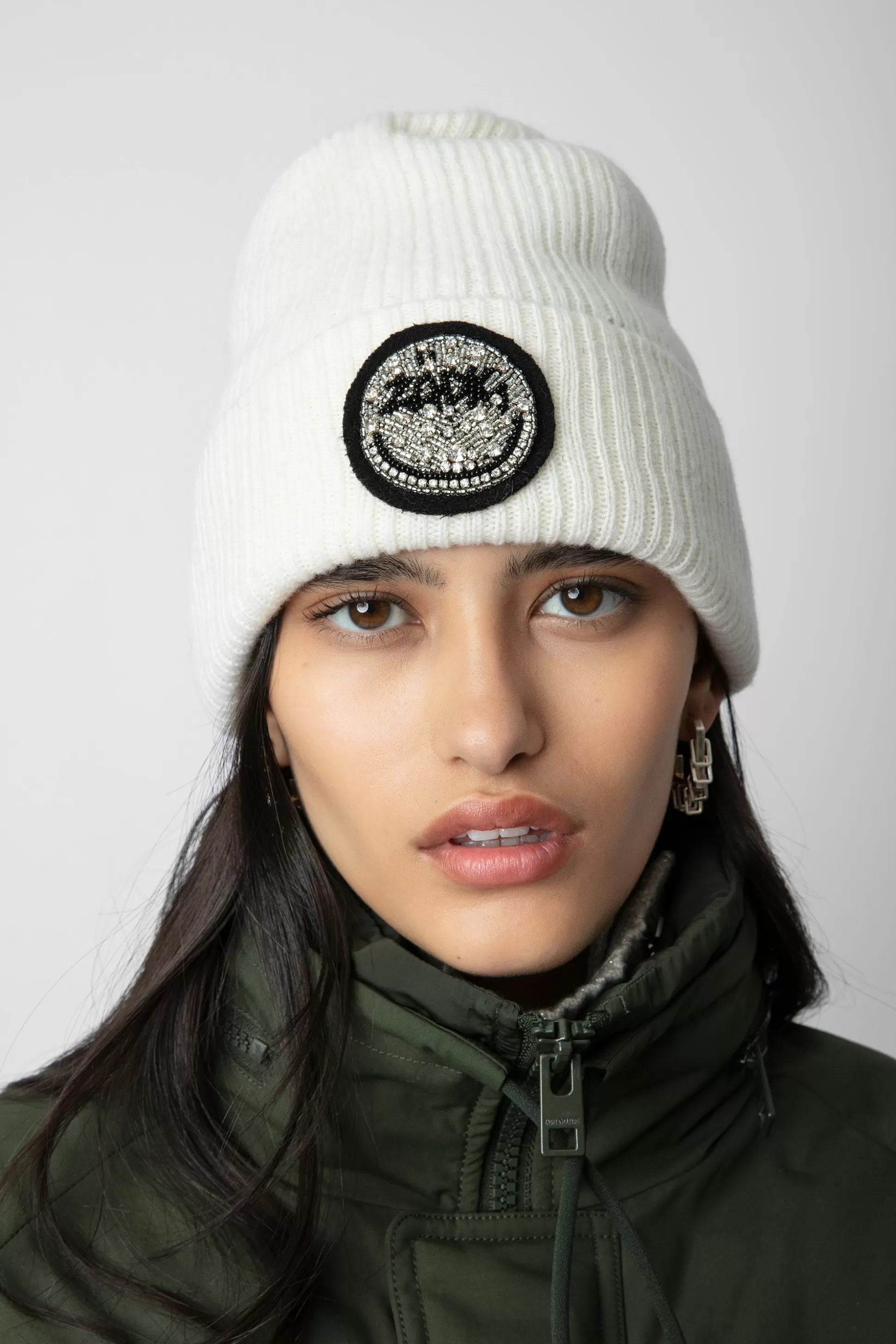 Femmes Zadig & Voltaire Casquettes Et Chapeaux^Bonnet En Cachemire Thomsy
