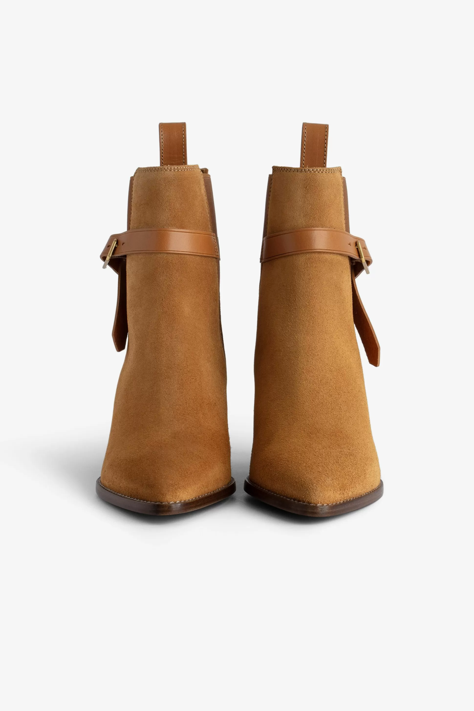 Femmes Zadig & Voltaire Bottes^Bottines En Daim Tyler