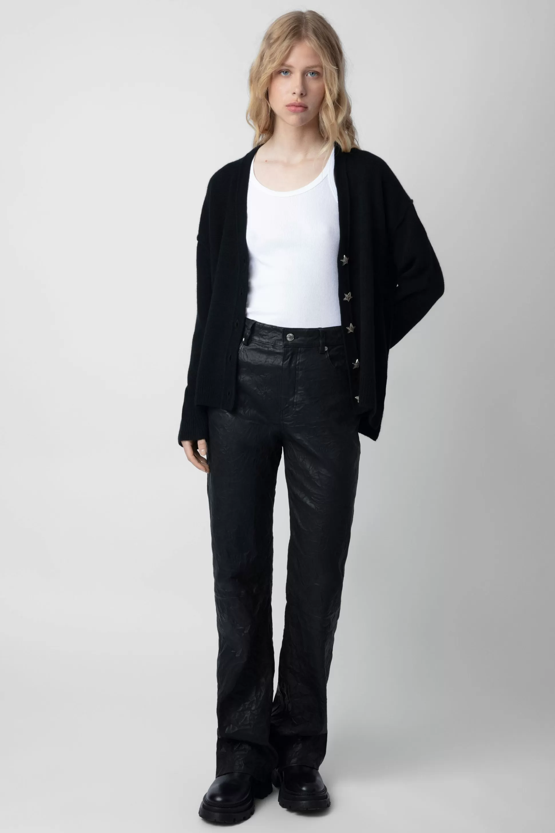 Femmes Zadig & Voltaire Pulls Et Gilets^Cardigan En Cachemire A Bijoux Mirka