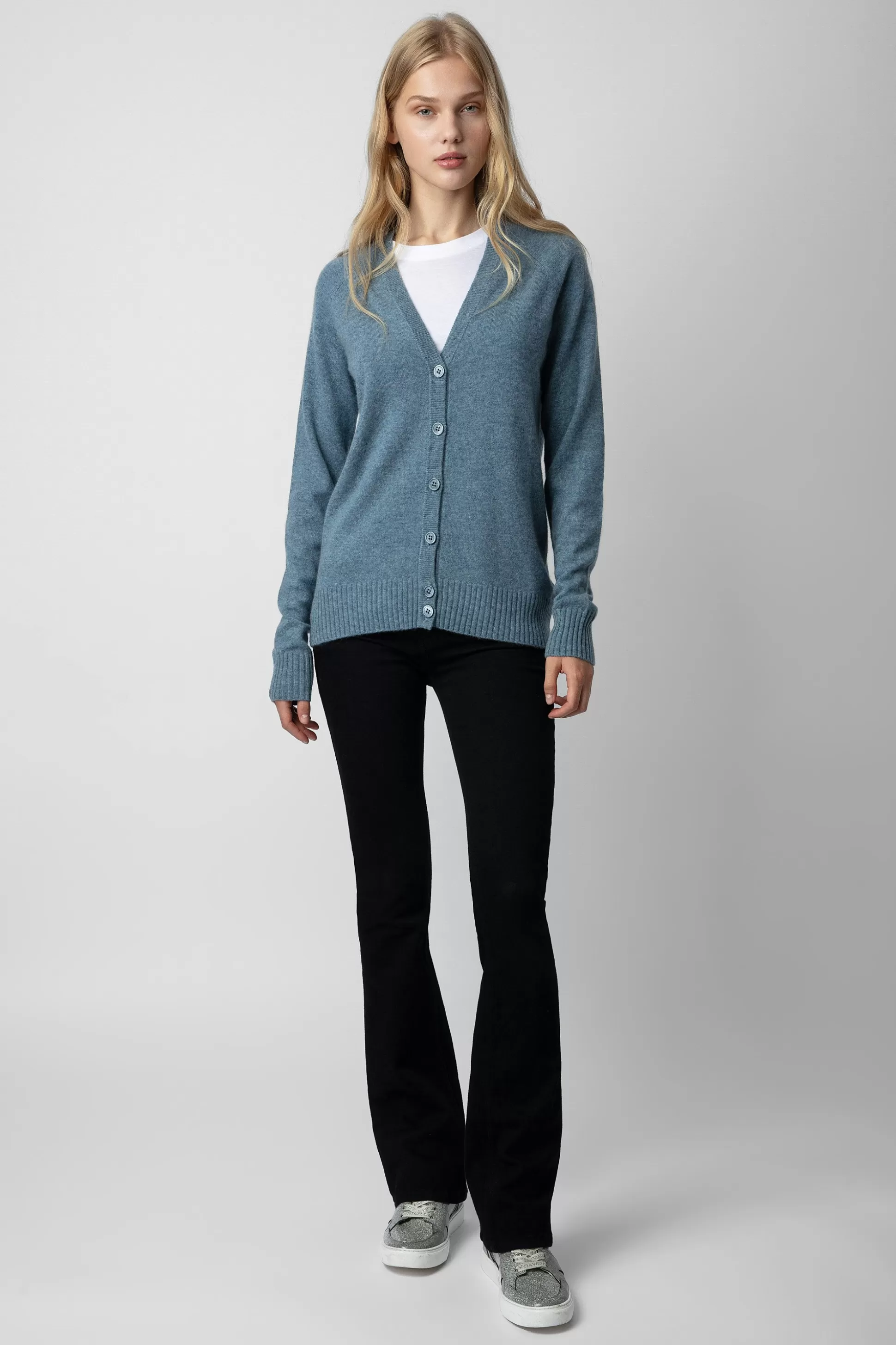 Femmes Zadig & Voltaire Pulls Et Gilets^Cardigan En Cachemire A Patch Jim