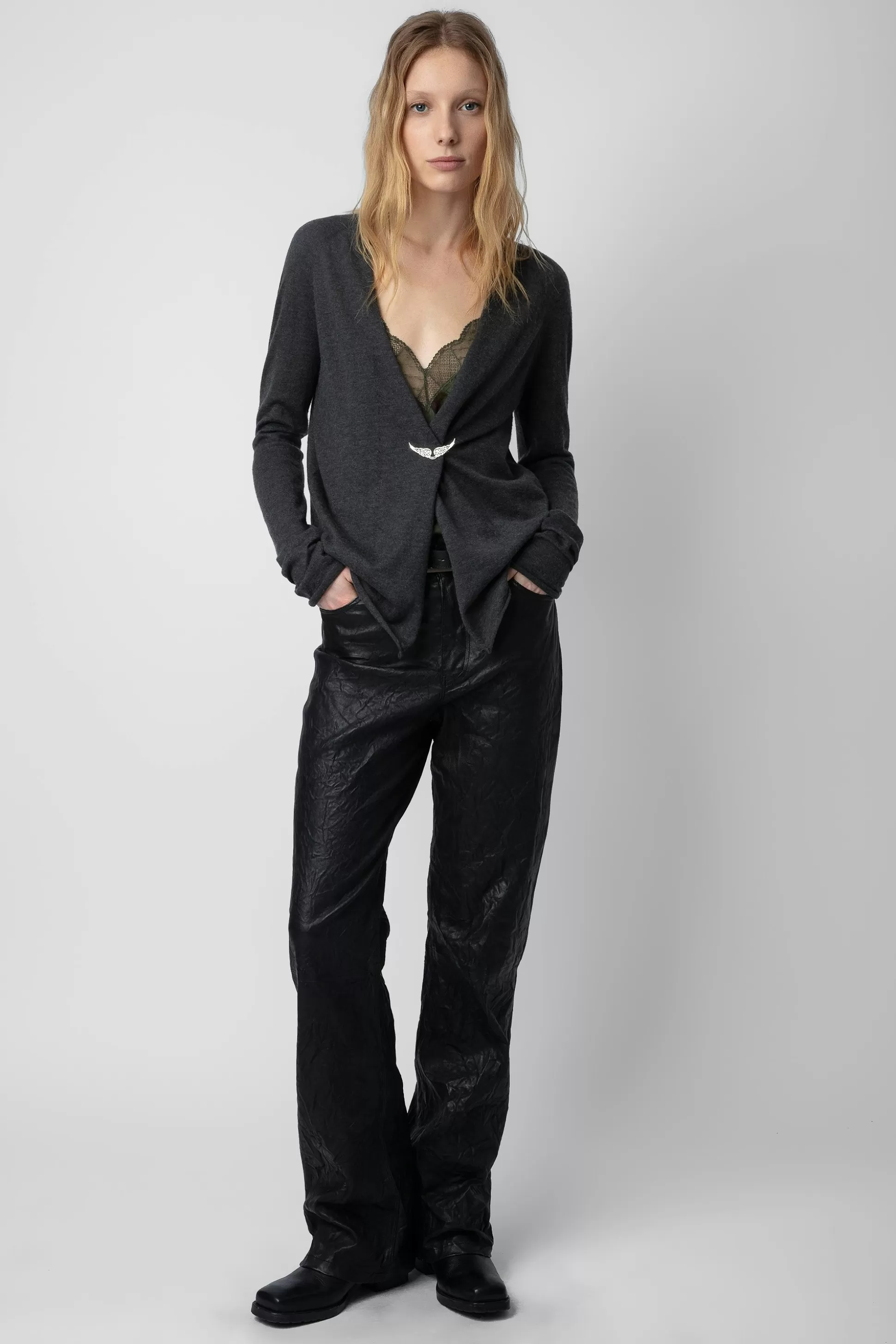 Femmes Zadig & Voltaire Pulls Et Gilets^Cardigan En Cachemire Ailes Daffy