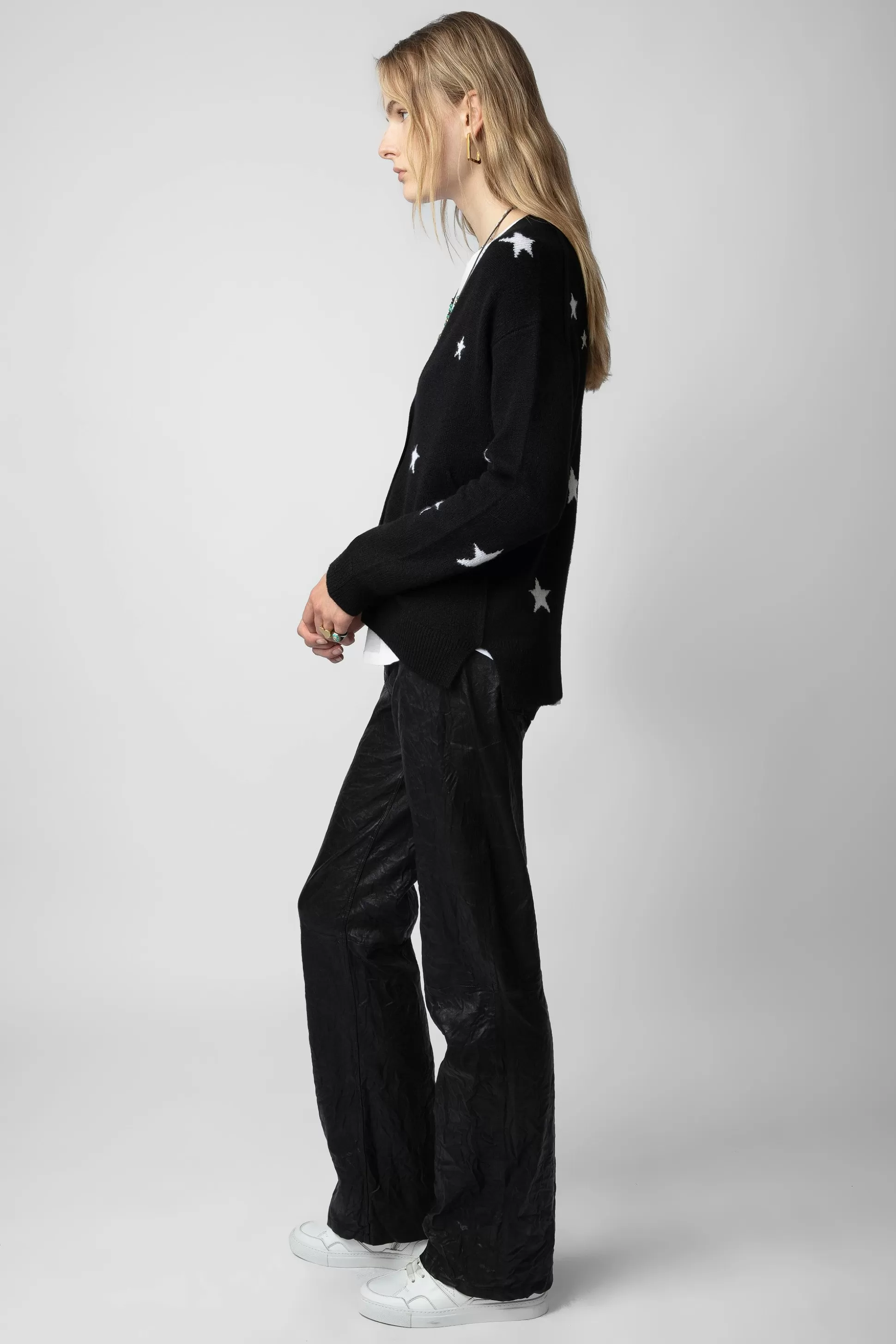 Femmes Zadig & Voltaire Pulls Et Gilets^Cardigan En Cachemire Etoiles Mirka