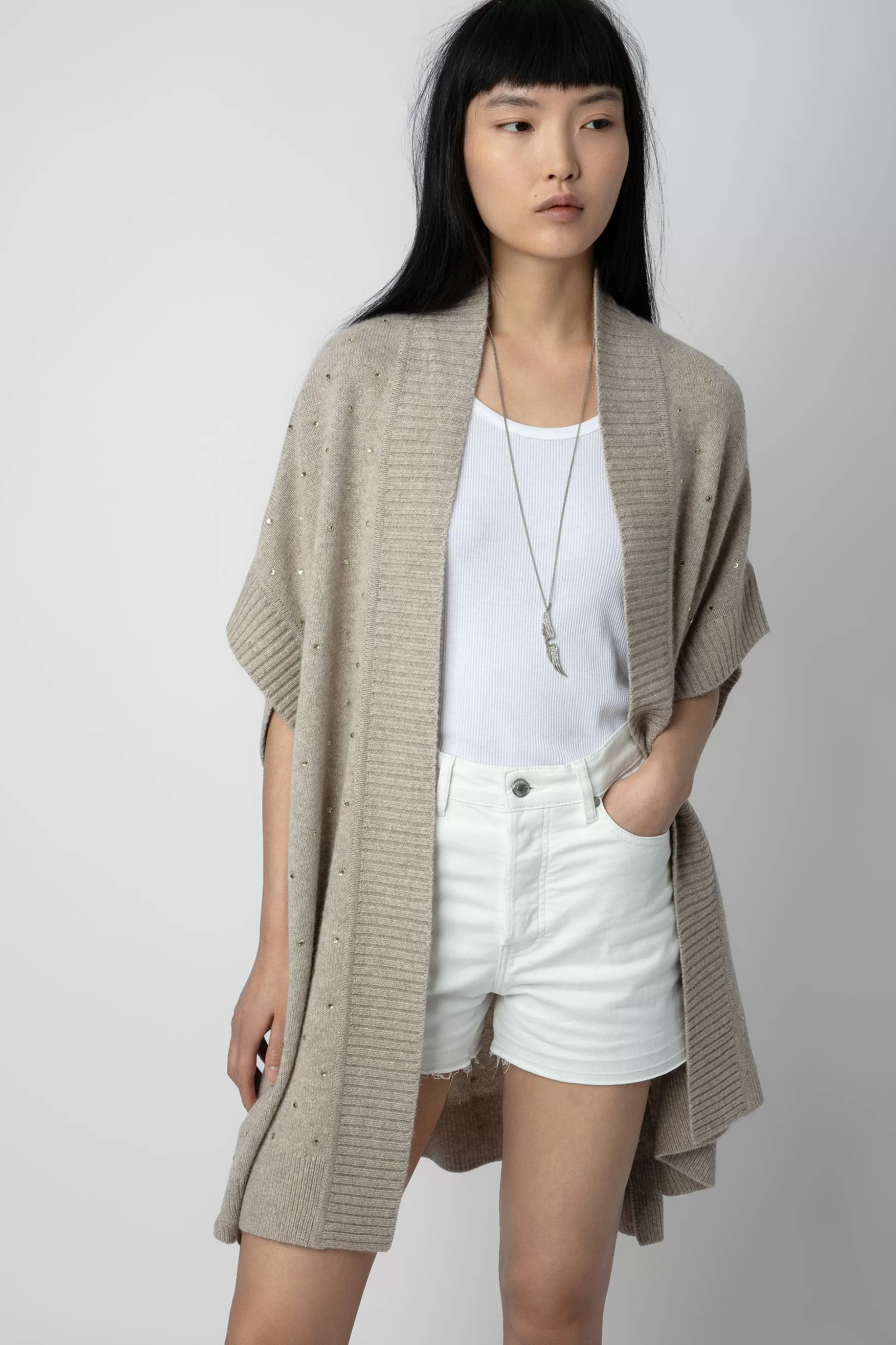 Femmes Zadig & Voltaire Pulls Et Gilets^Cardigan En Cachemire Indiany