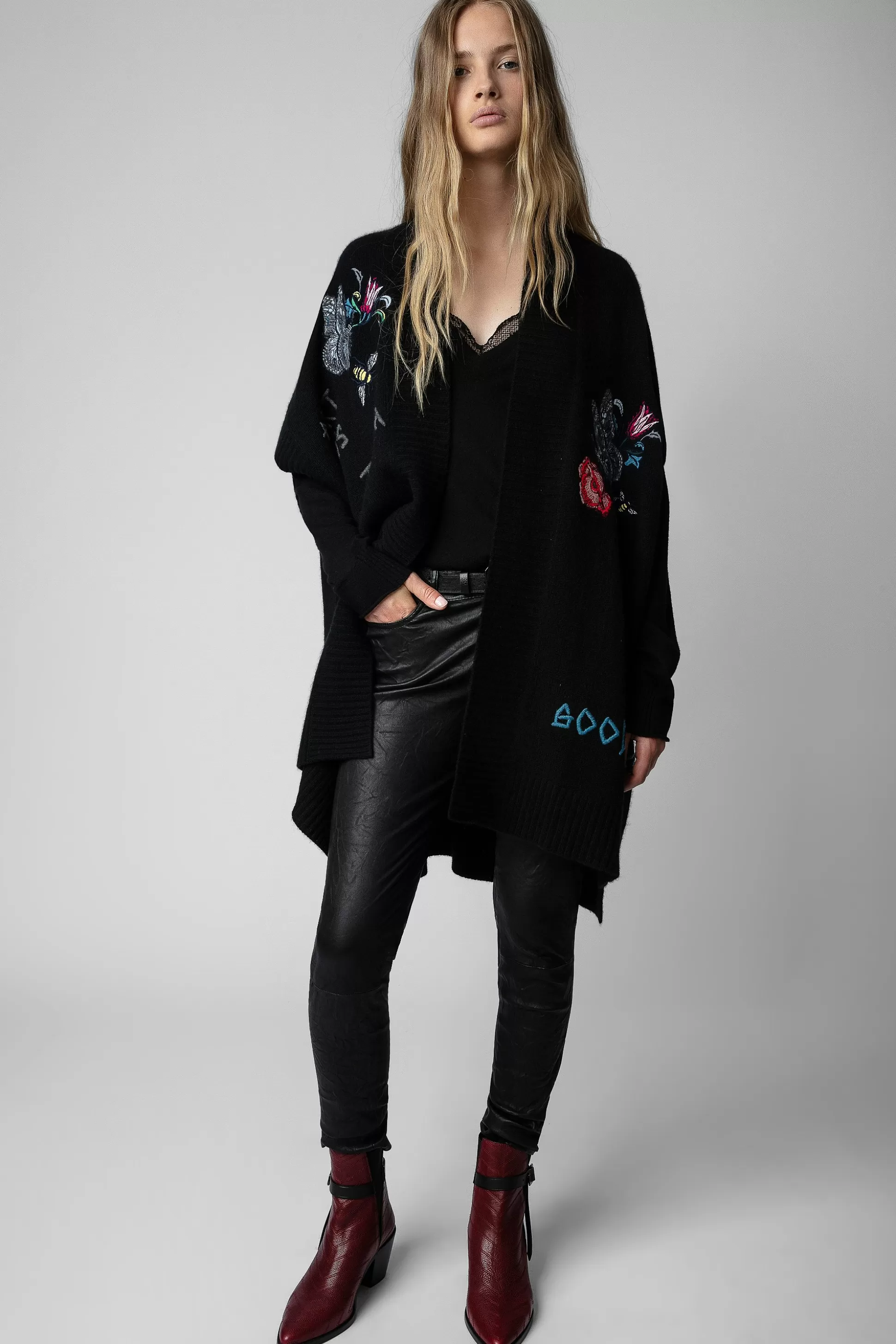 Femmes Zadig & Voltaire Pulls Et Gilets^Cardigan En Cachemire Indiany