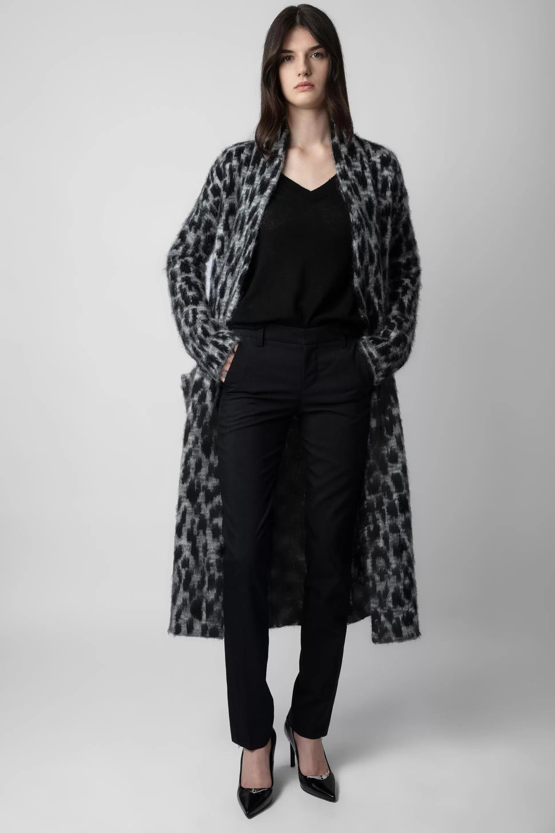 Femmes Zadig & Voltaire Pulls Et Gilets^Cardigan Leopard Tilda