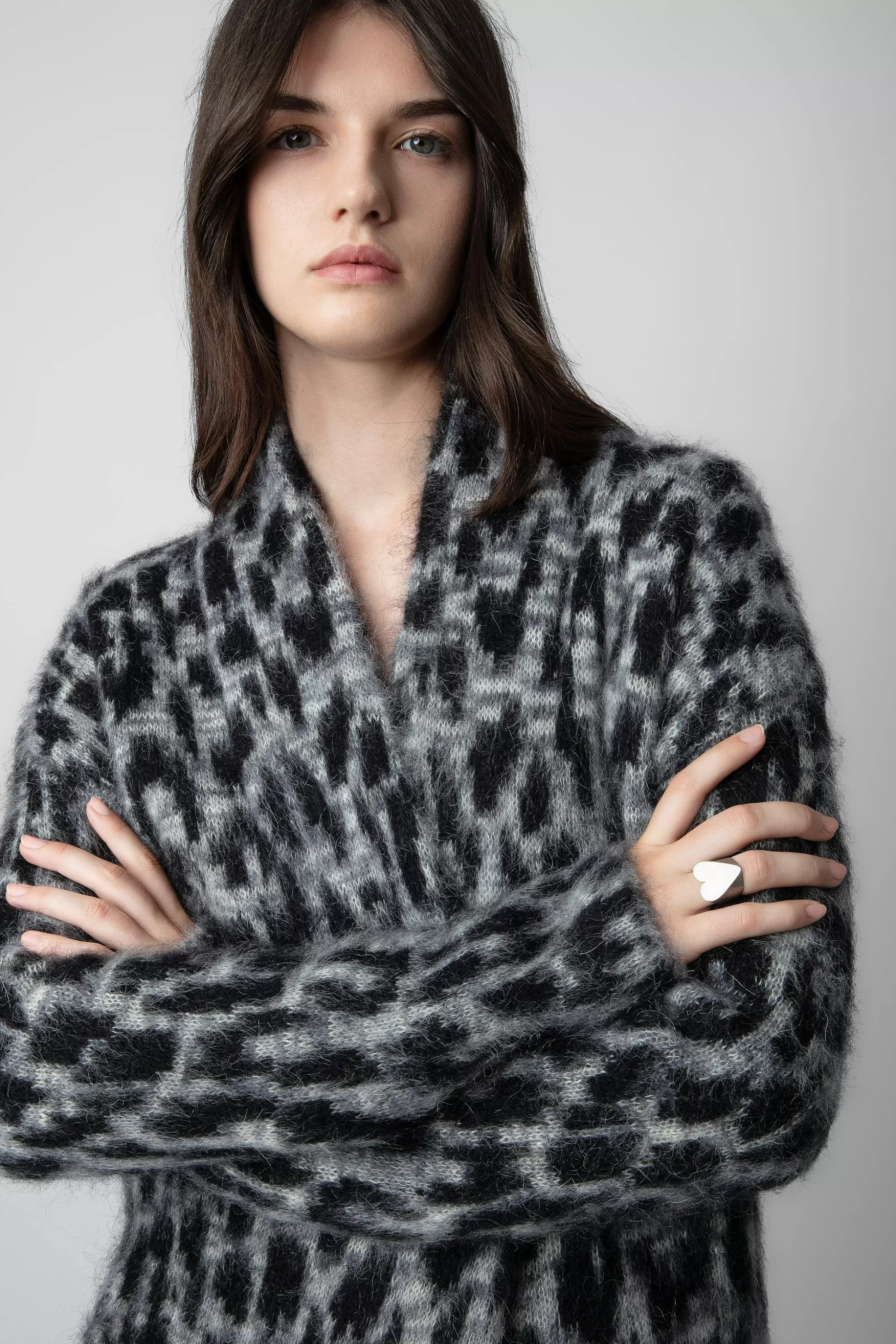 Femmes Zadig & Voltaire Pulls Et Gilets^Cardigan Leopard Tilda