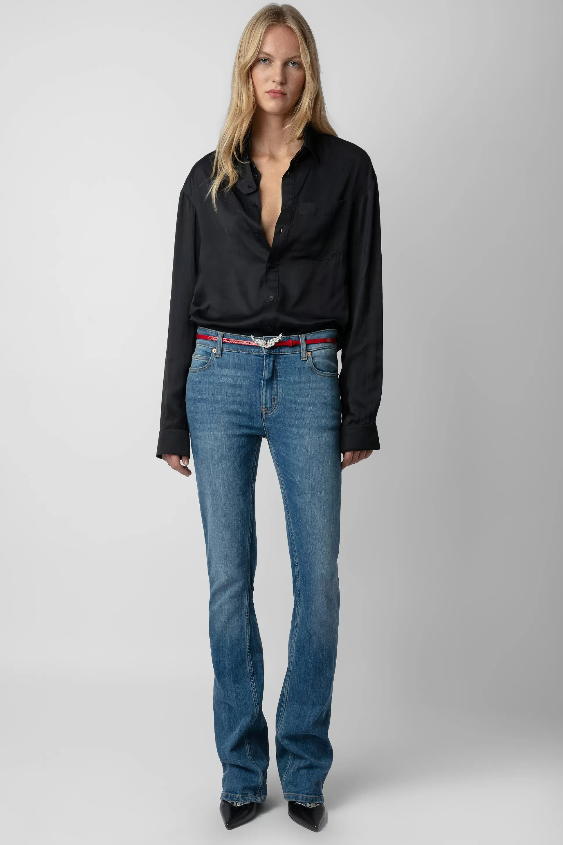 Femmes Zadig & Voltaire Unisexe^Chemise En Satin Tyrone