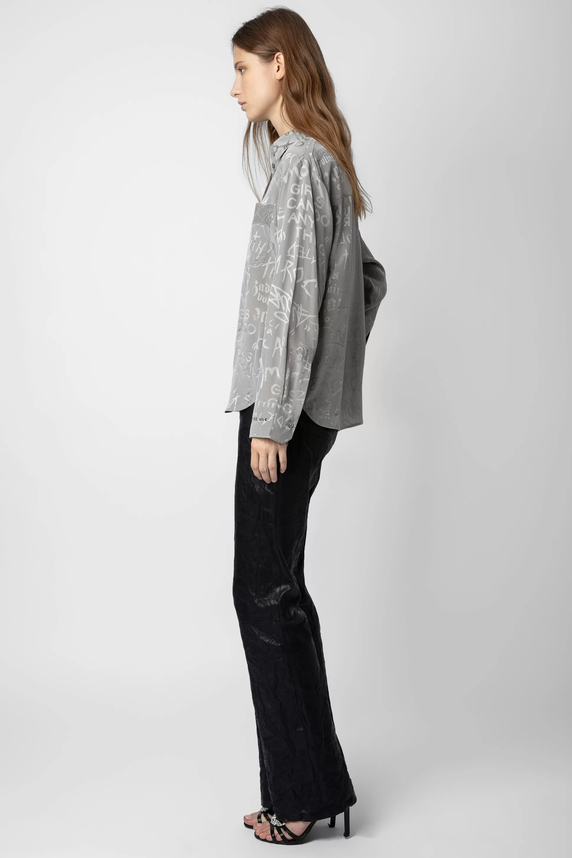 Femmes Zadig & Voltaire Chemises Et Hauts^Chemise En Soie Jacquard Morning