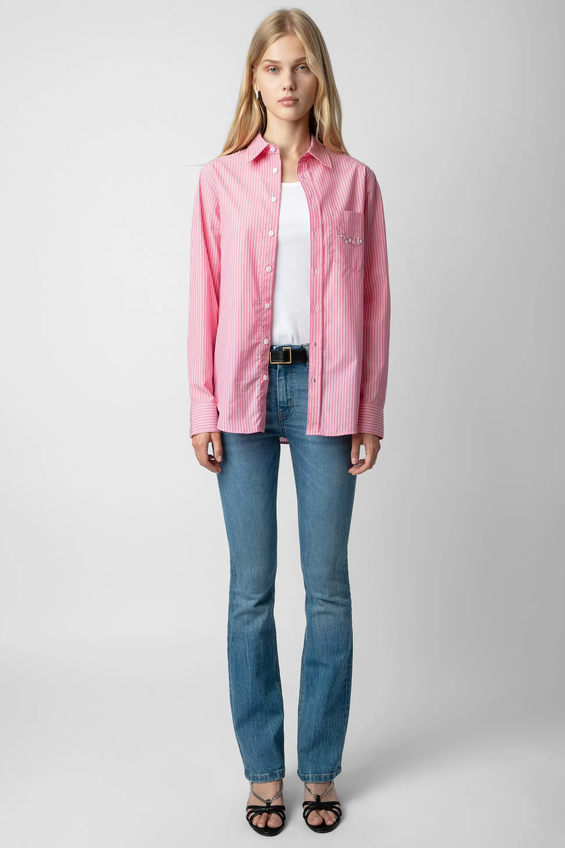 Femmes Zadig & Voltaire Chemises Et Hauts^Chemise Taskiz Diamantee
