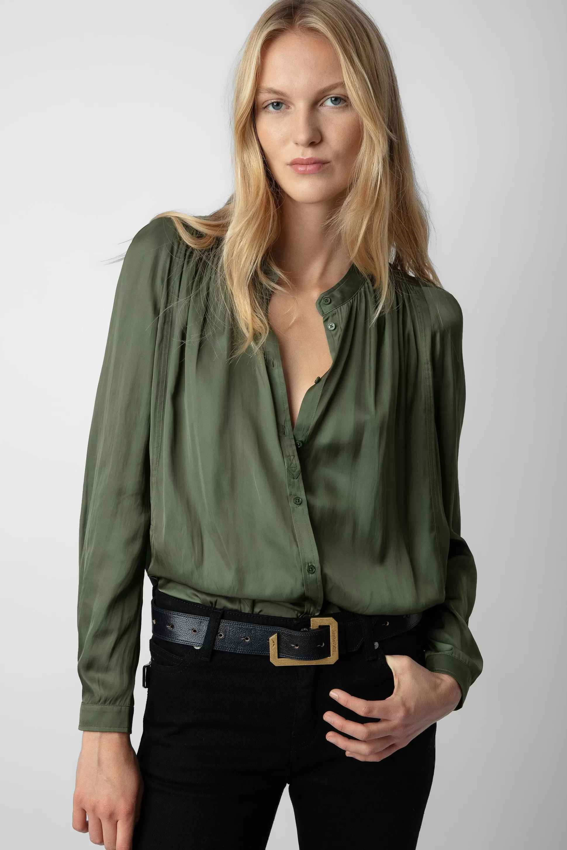 Femmes Zadig & Voltaire Chemises Et Hauts^Chemisier En Satin Tchin