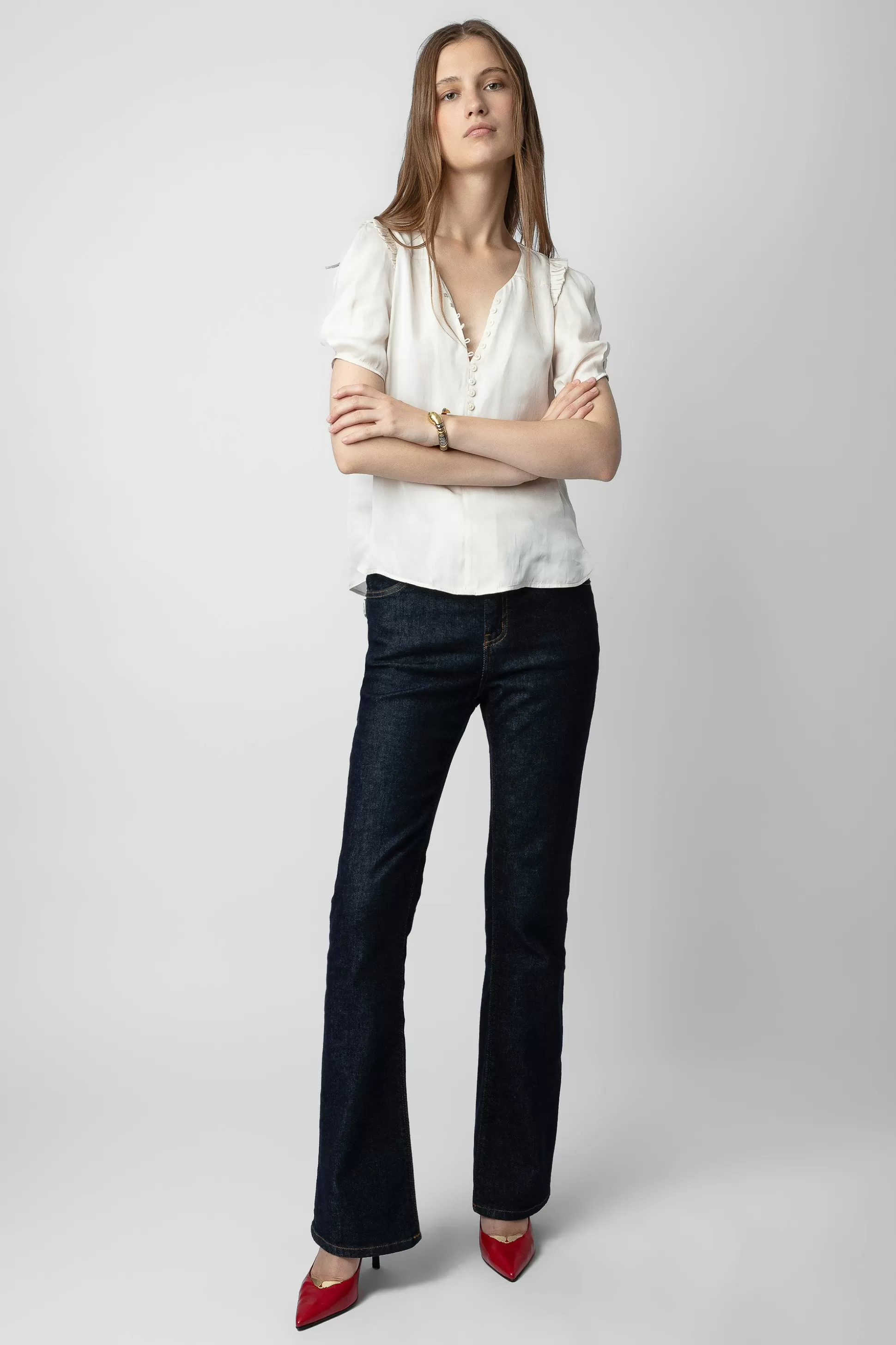 Femmes Zadig & Voltaire Chemises Et Hauts^Chemisier En Satin Twity