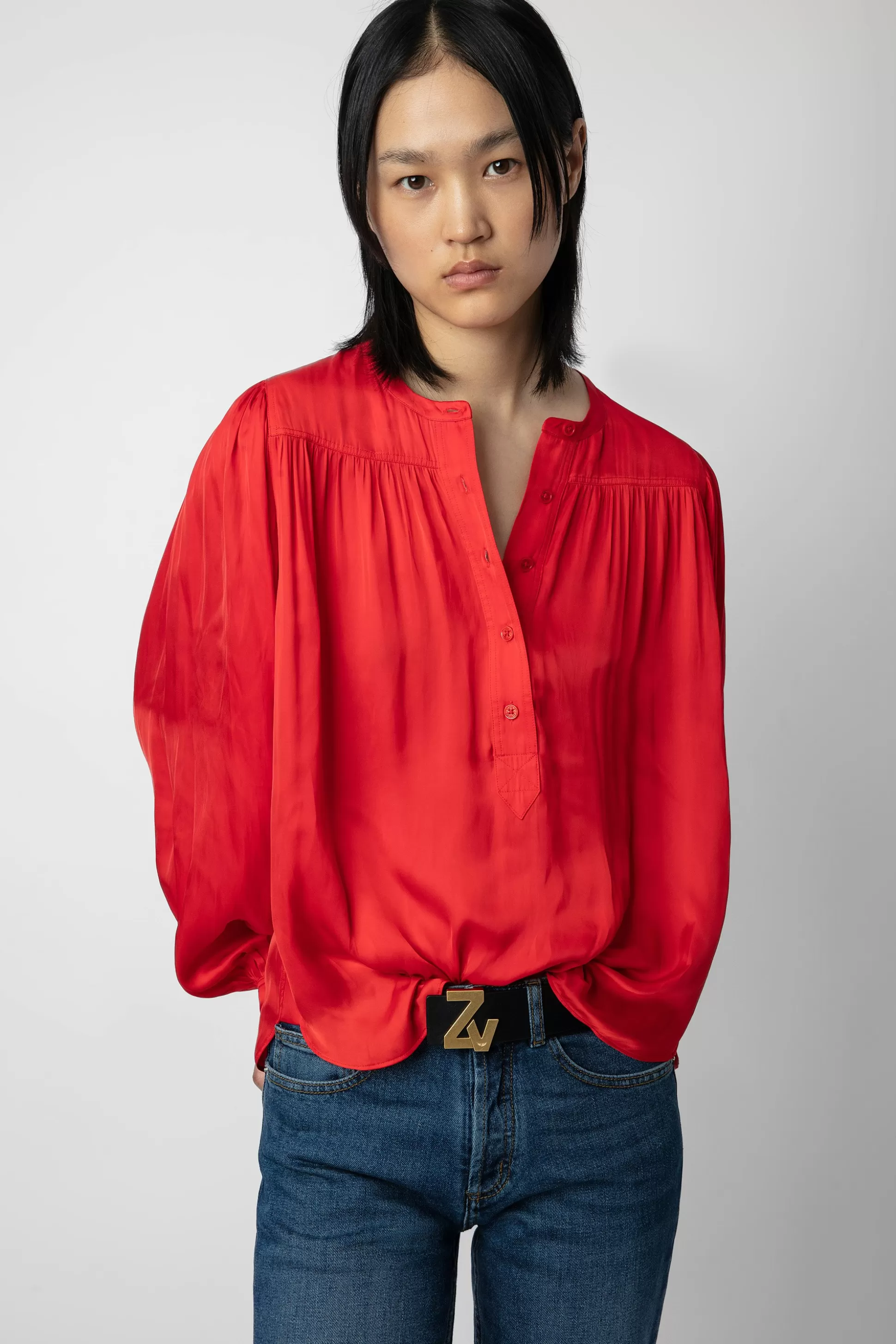 Femmes Zadig & Voltaire Chemises Et Hauts^Chemisier Tigy En Satin