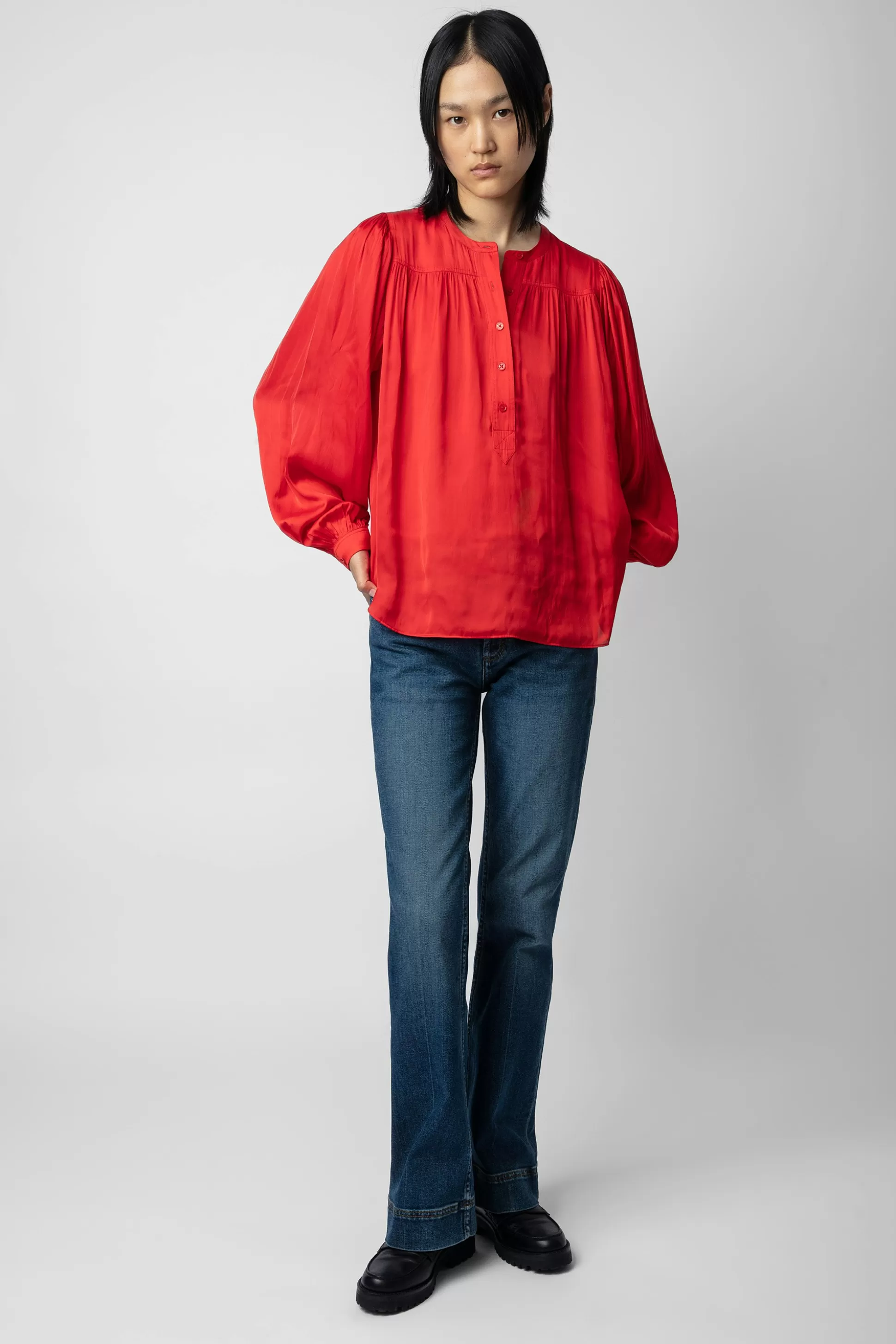 Femmes Zadig & Voltaire Chemises Et Hauts^Chemisier Tigy En Satin