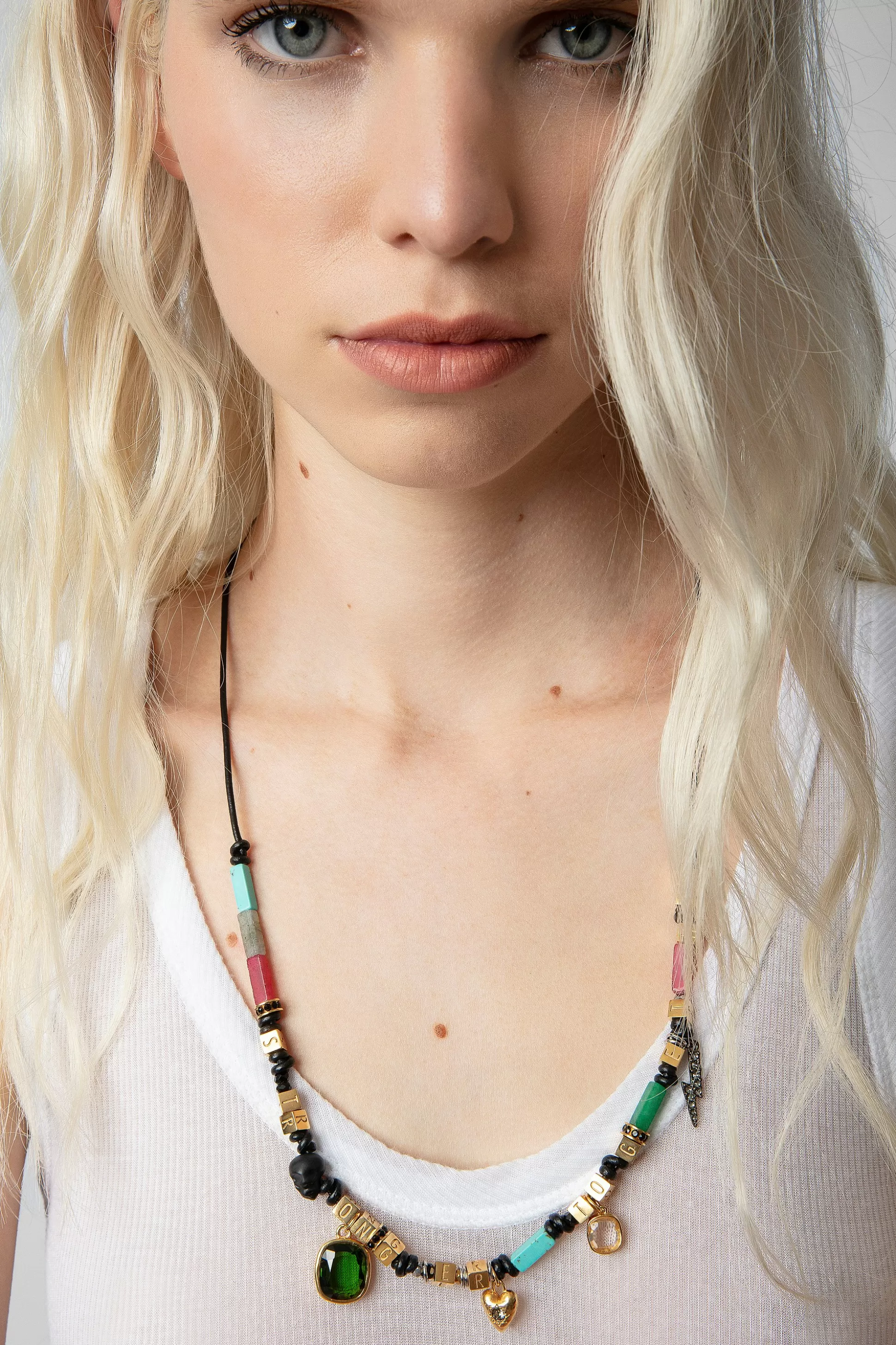 Femmes Zadig & Voltaire Bijoux^Collier A Breloques Complet Mix N Match