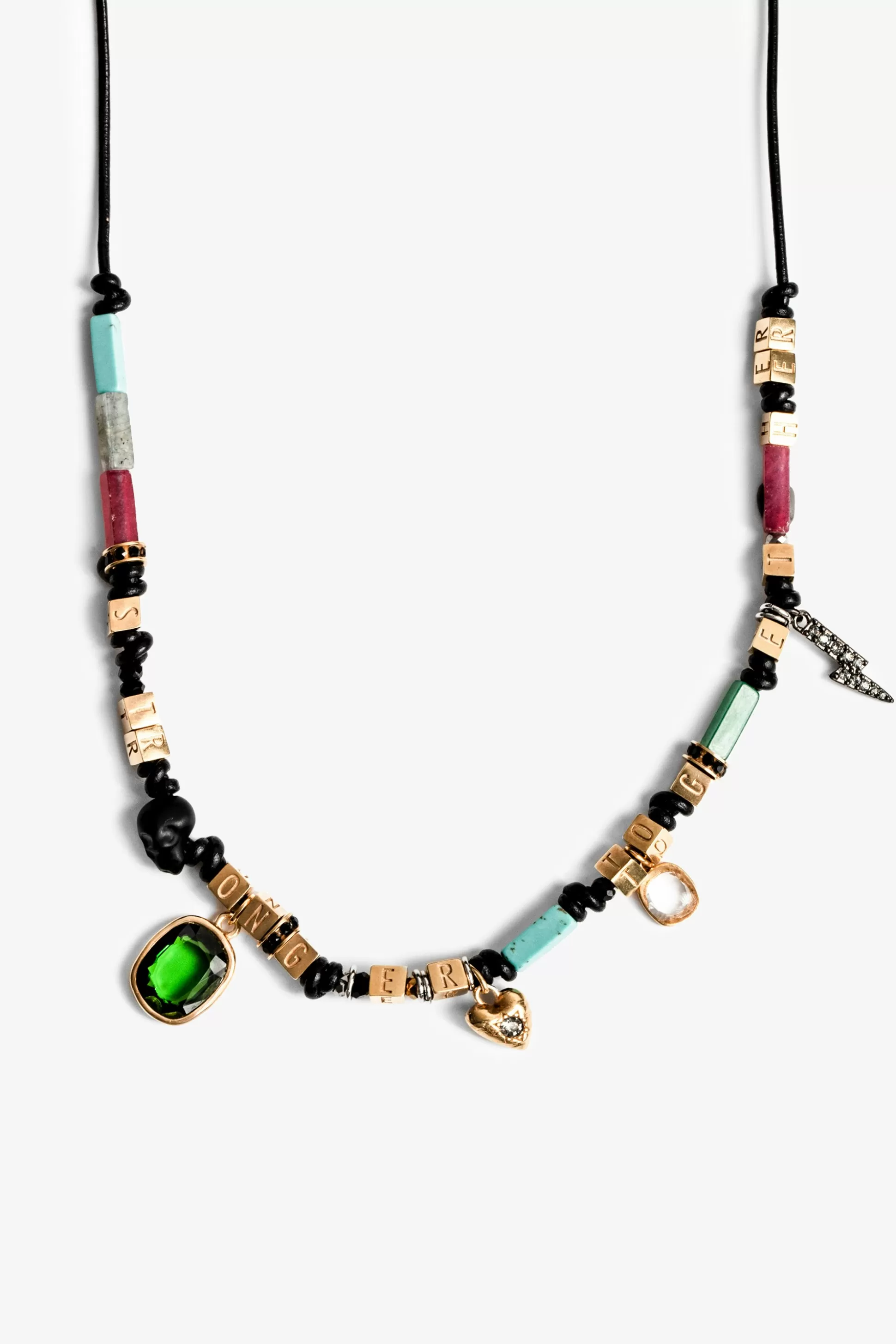 Femmes Zadig & Voltaire Bijoux^Collier A Breloques Complet Mix N Match