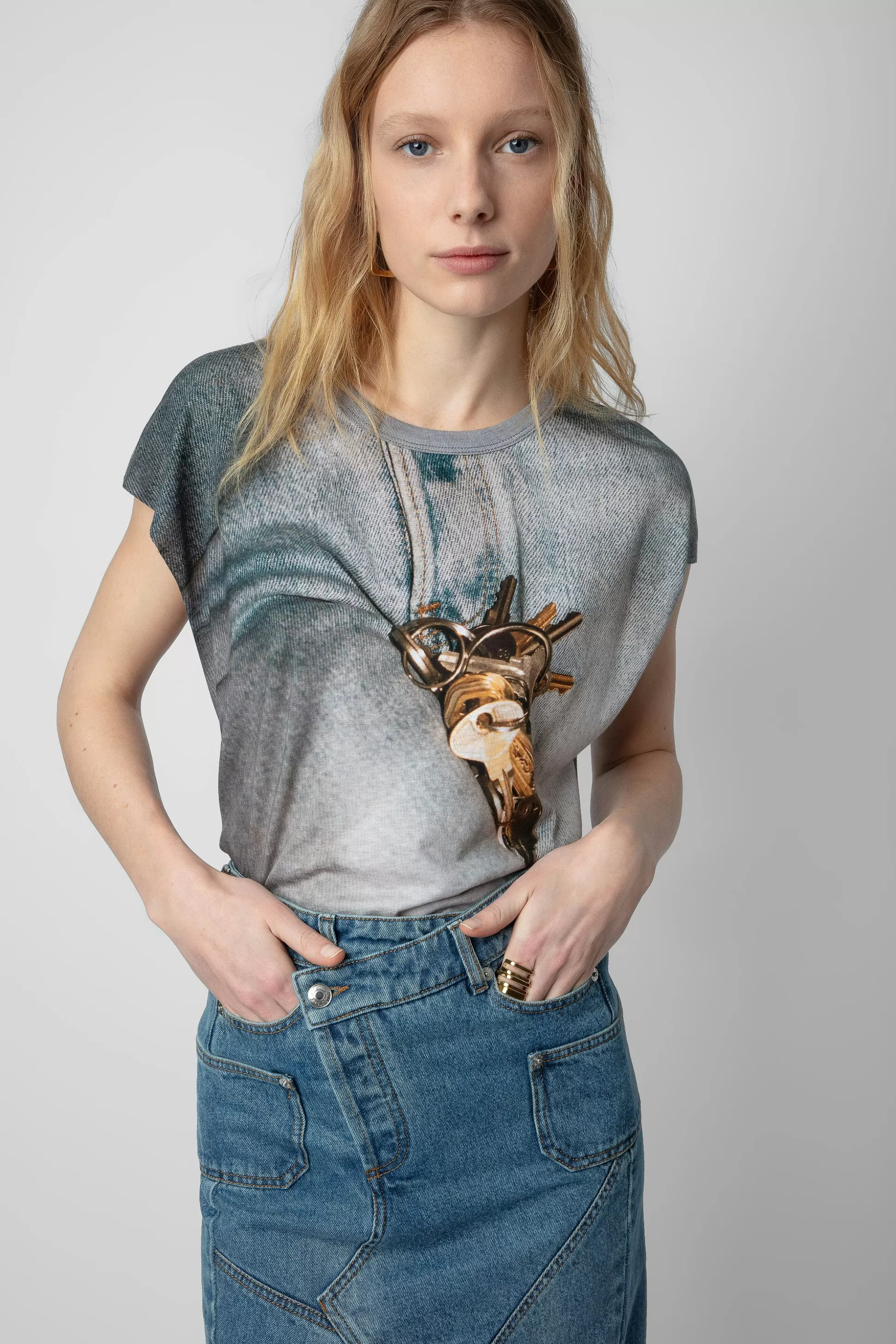 Femmes Zadig & Voltaire T-Shirts^Debardeur Cecilia
