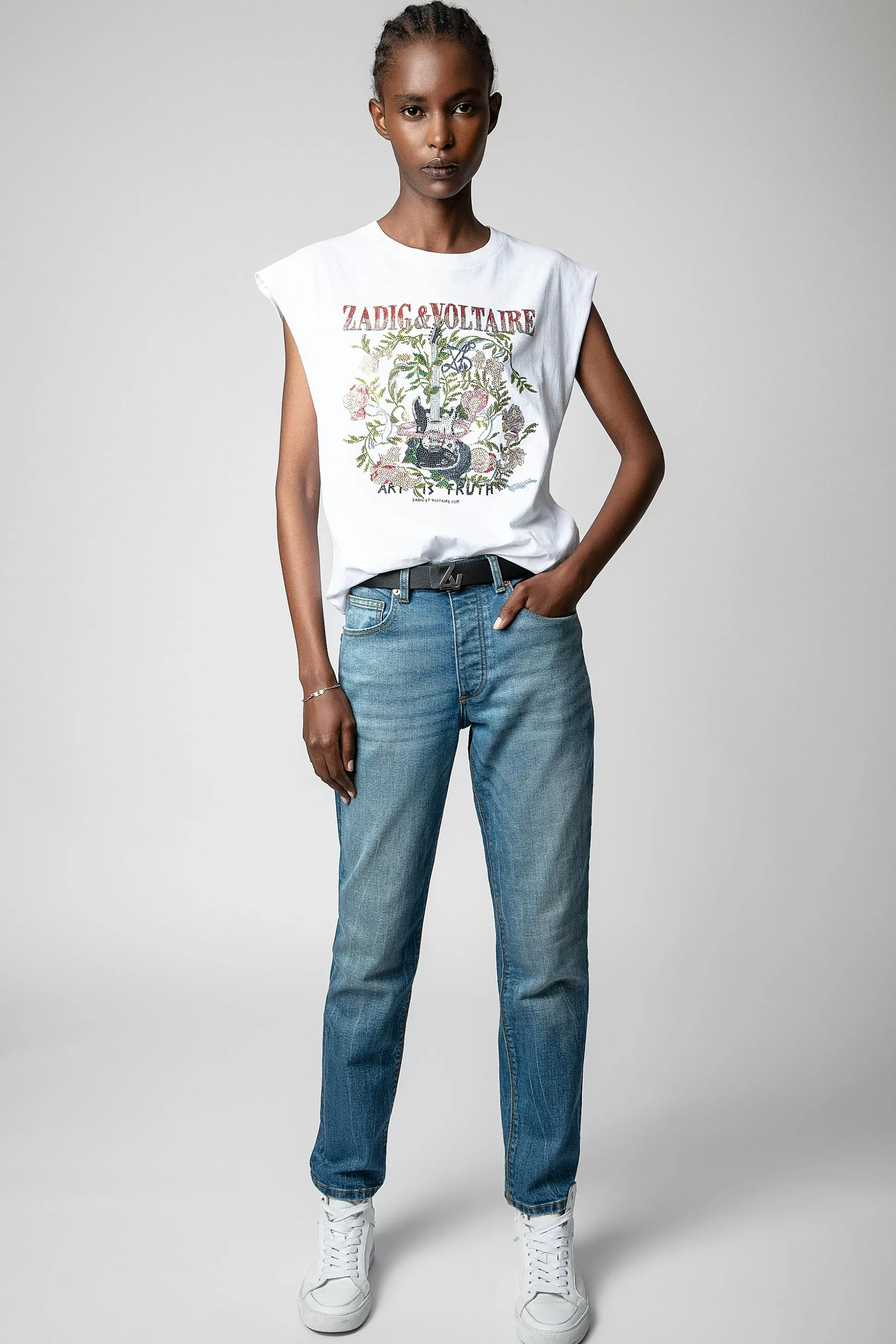 Femmes Zadig & Voltaire T-Shirts^Debardeur Guitare Cecilia