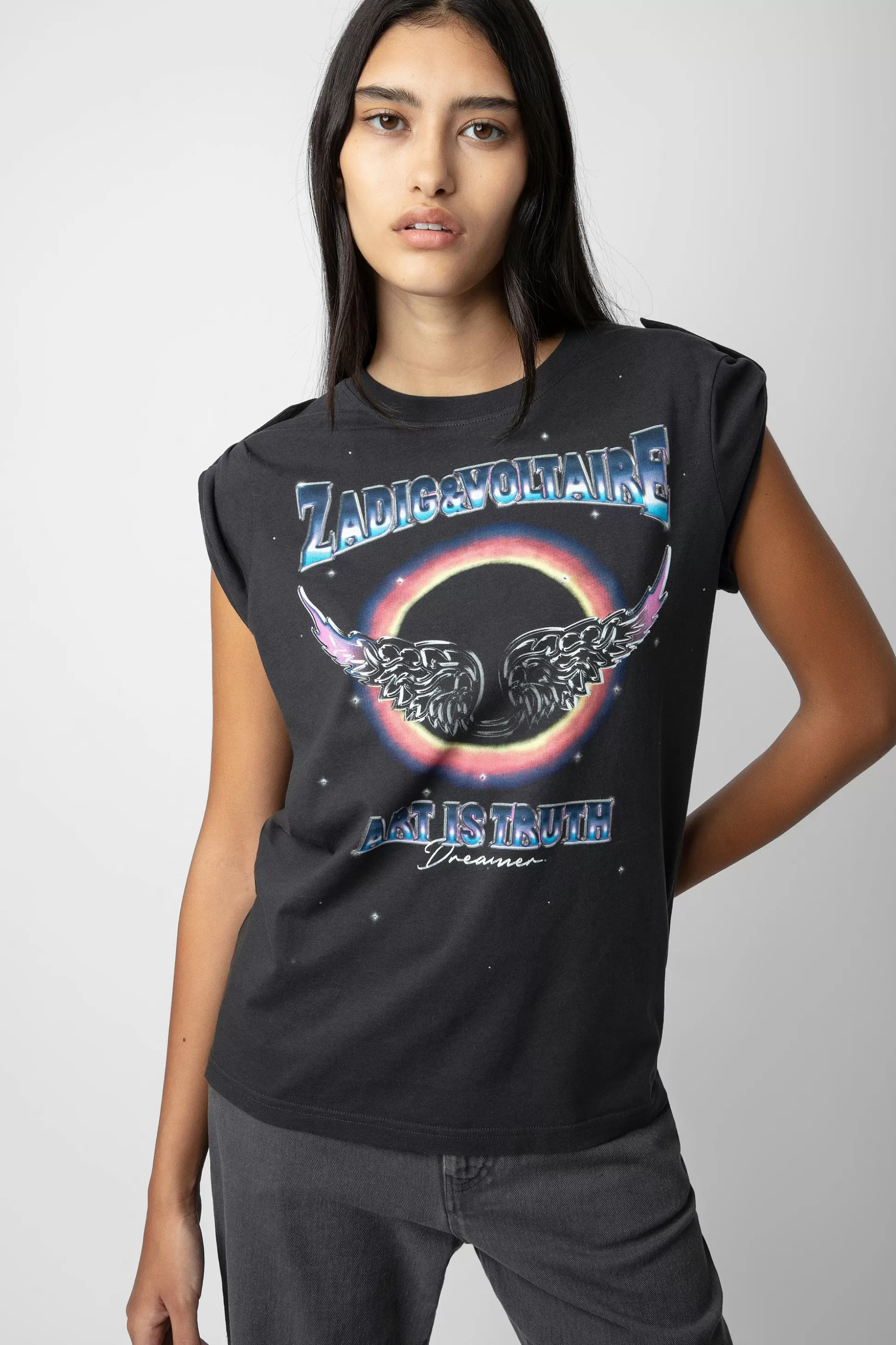 Femmes Zadig & Voltaire T-Shirts^Faire Un Don De T-Shirt