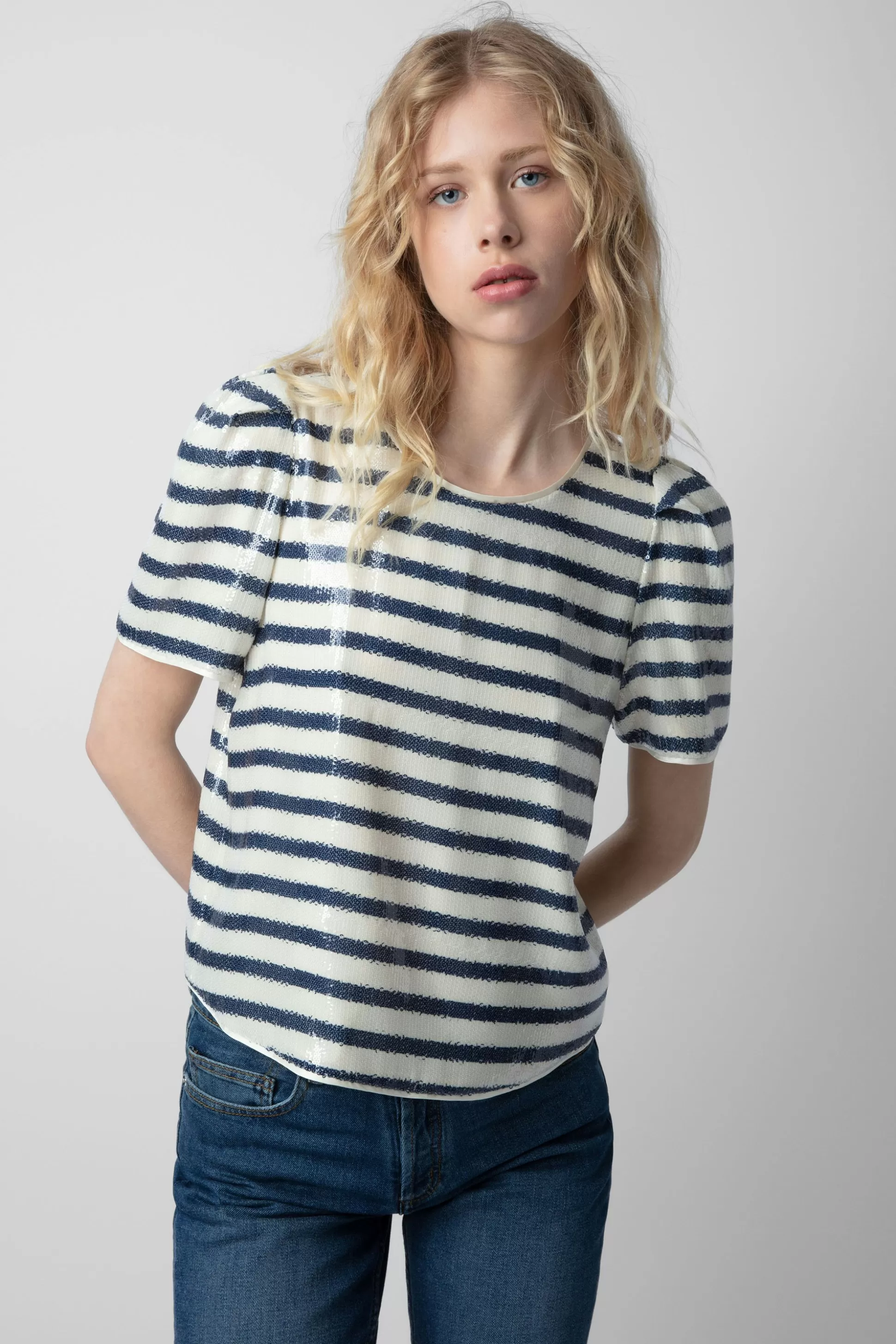 Femmes Zadig & Voltaire Chemises Et Hauts^Haut A Sequins Tchao