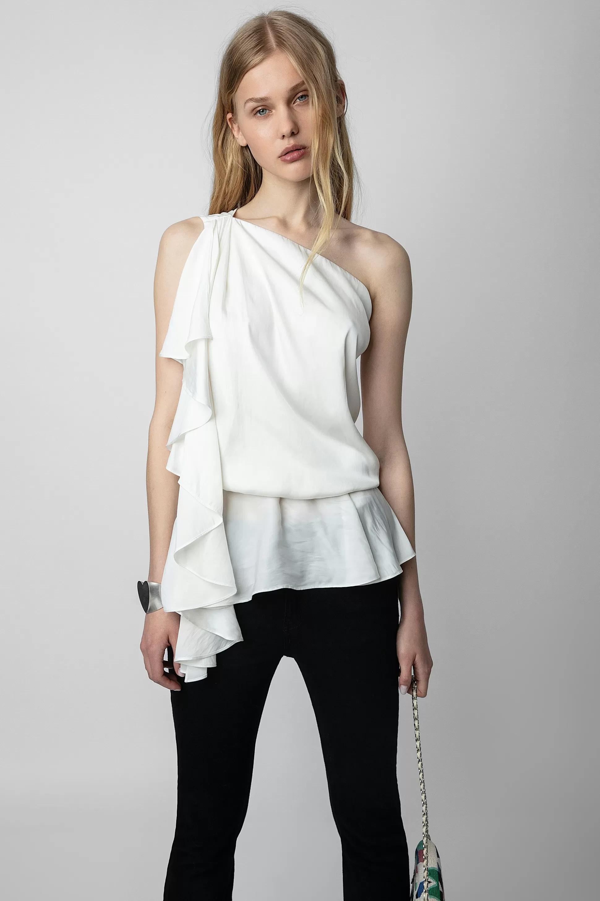 Femmes Zadig & Voltaire Chemises Et Hauts^Haut En Satin Tic