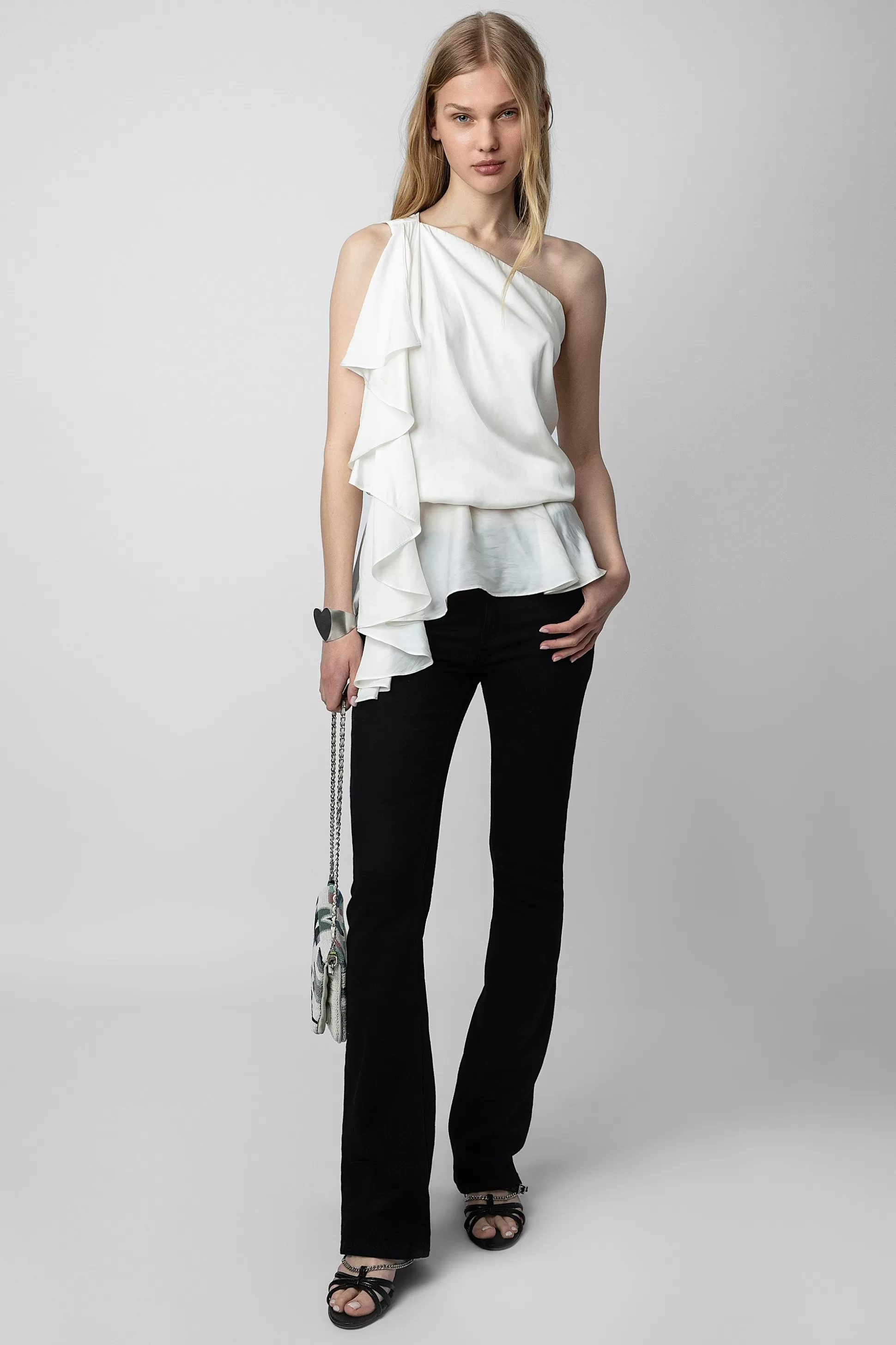 Femmes Zadig & Voltaire Chemises Et Hauts^Haut En Satin Tic