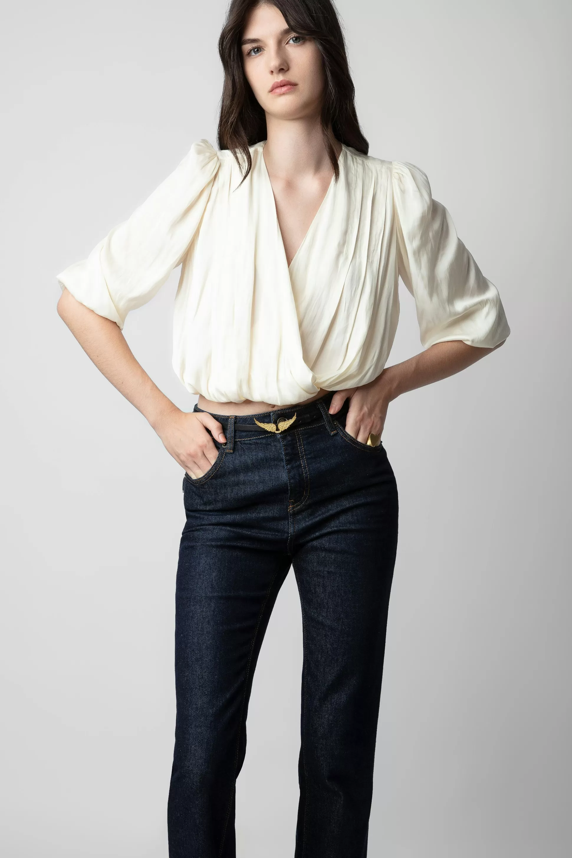 Femmes Zadig & Voltaire Chemises Et Hauts^Haut En Satin Tyfon
