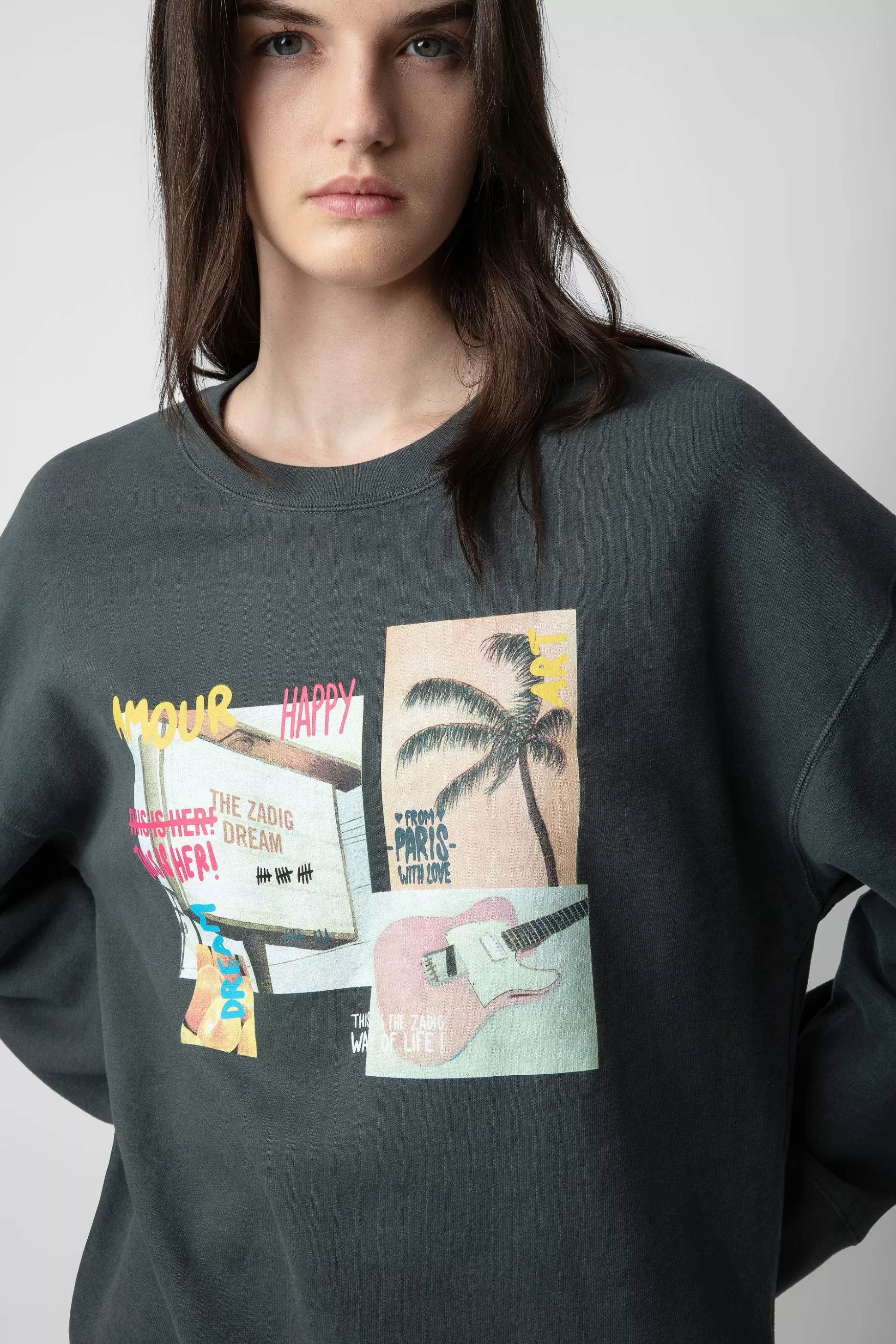 Femmes Zadig & Voltaire Sweat-Shirts^Judy Zadig Sweat-Shirt De Reve