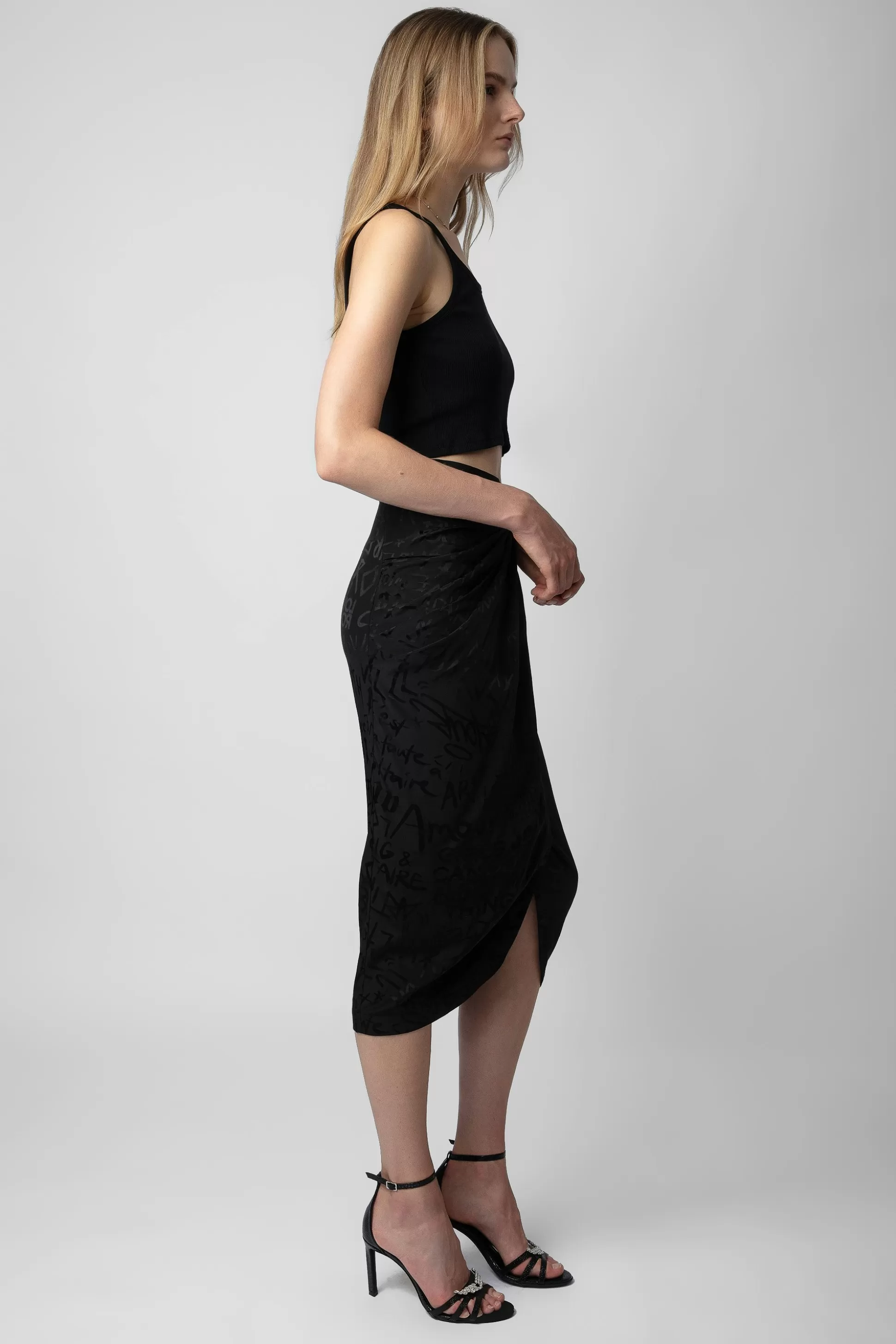 Femmes Zadig & Voltaire Robes Et Jupes^Jupe En Jacquard De Soie Jamelia