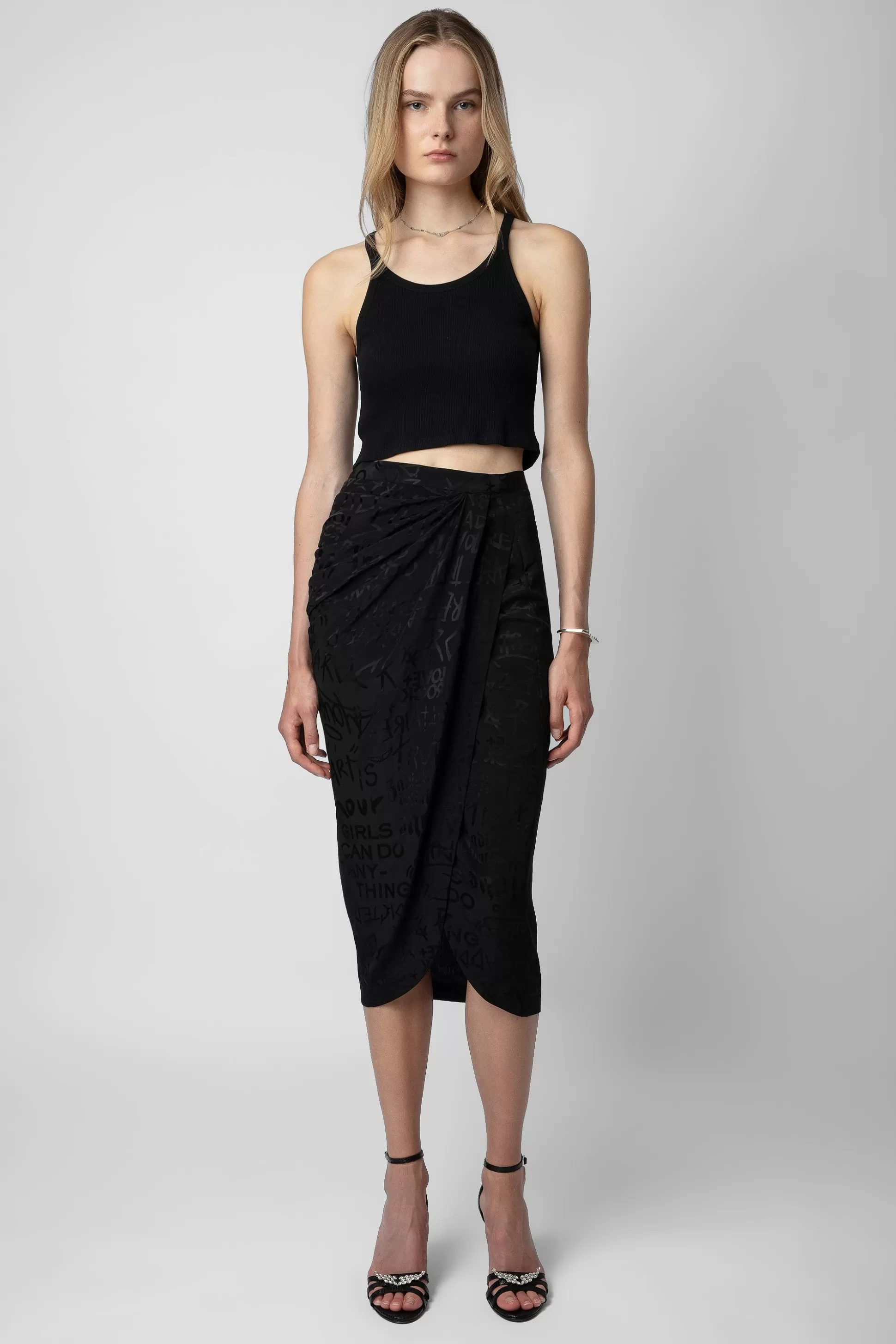 Femmes Zadig & Voltaire Robes Et Jupes^Jupe En Jacquard De Soie Jamelia