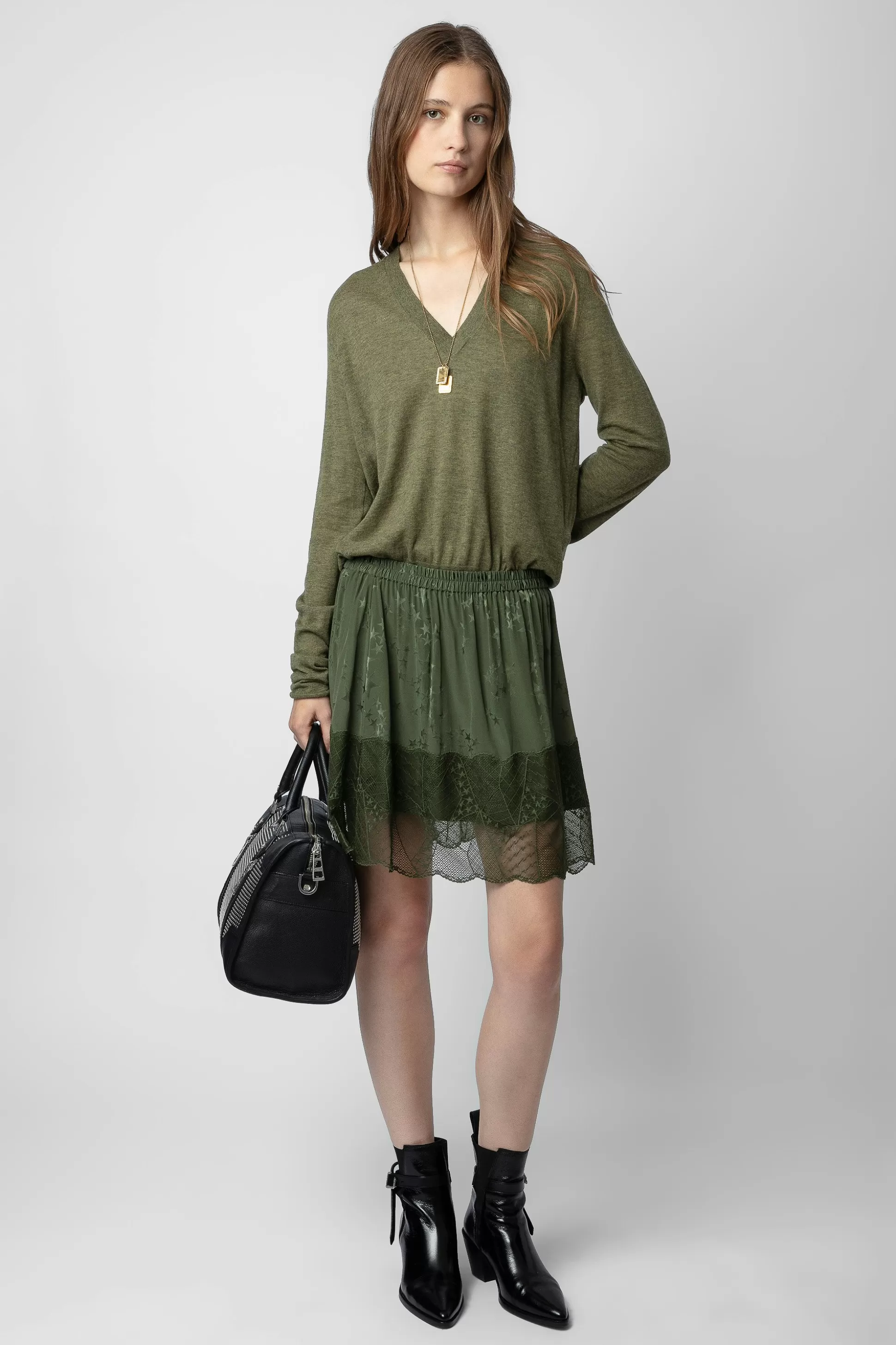 Femmes Zadig & Voltaire Robes Et Jupes^Jupe En Jacquard De Soie Jimy