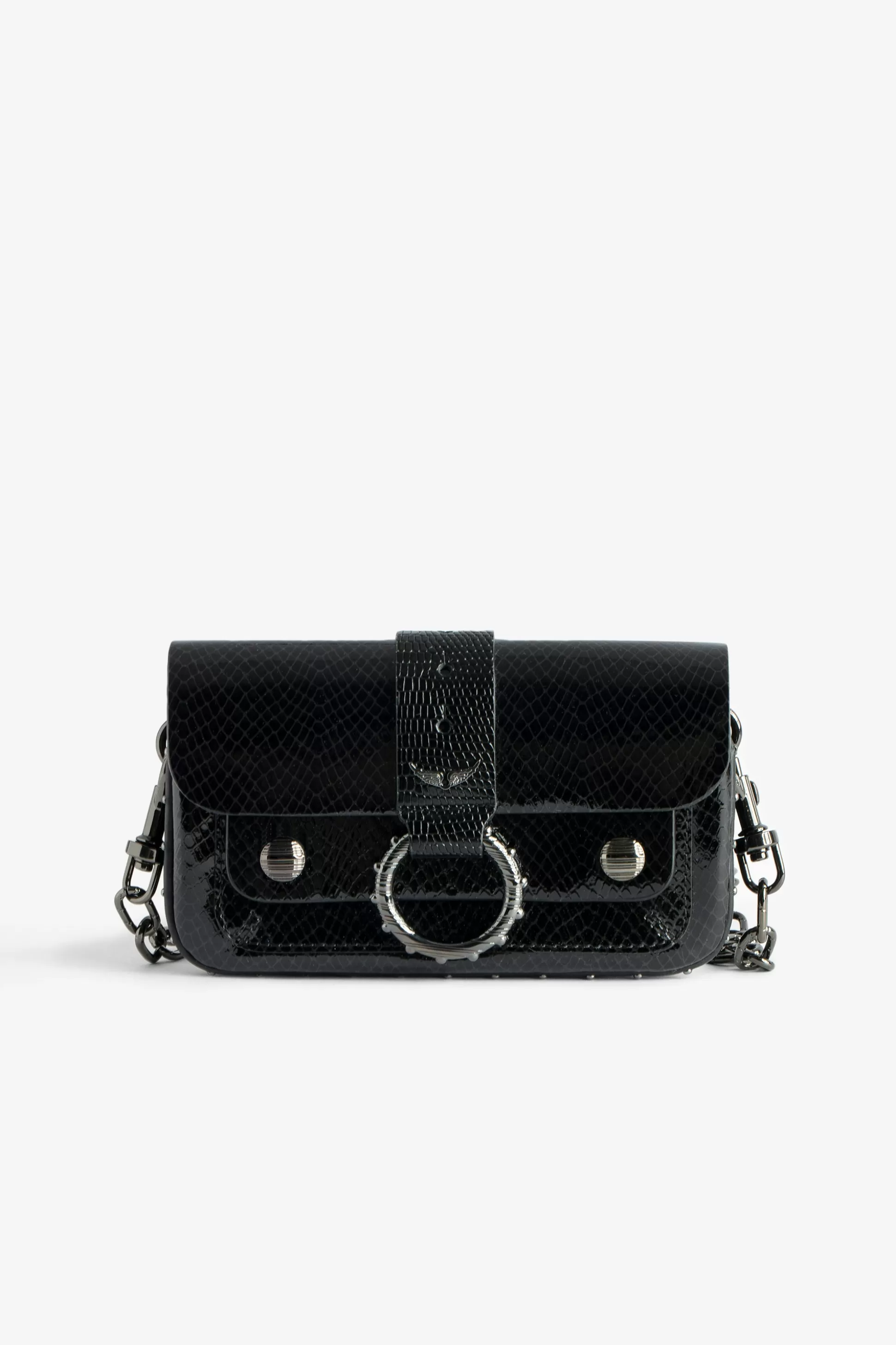 Femmes Zadig & Voltaire Mini-Sacs^Kate Wallet Sac En Relief Sauvage Brillant