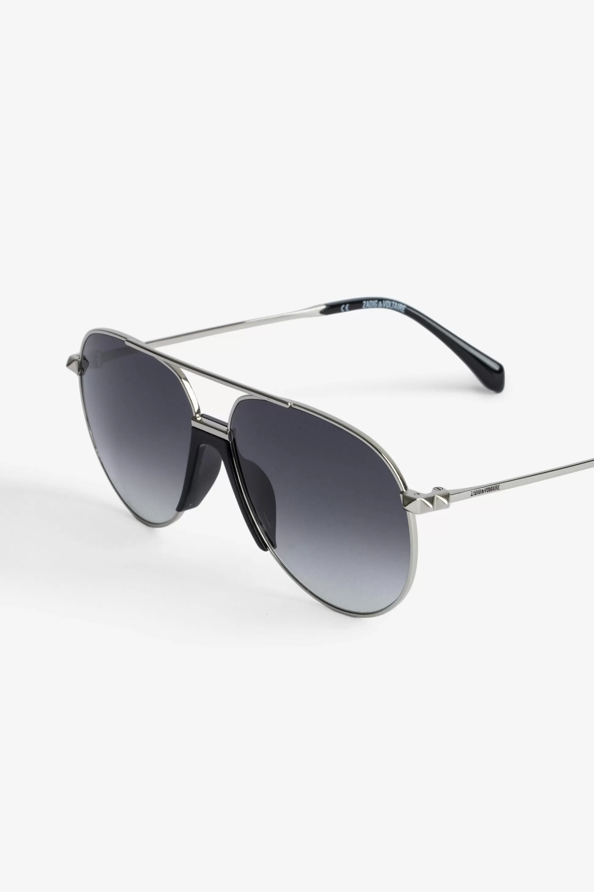 Femmes Zadig & Voltaire Des Lunettes De Soleil^Lunettes De Soleil A Clous Pyramides