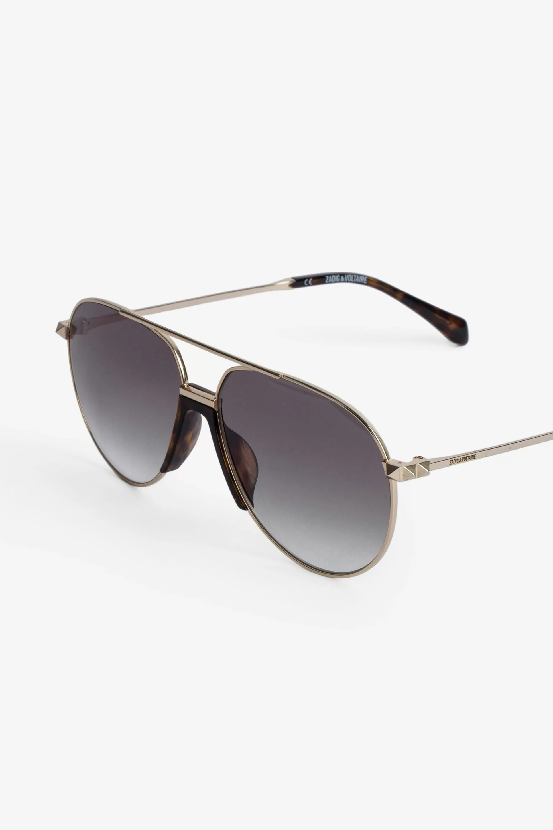 Femmes Zadig & Voltaire Des Lunettes De Soleil^Lunettes De Soleil A Clous Pyramides