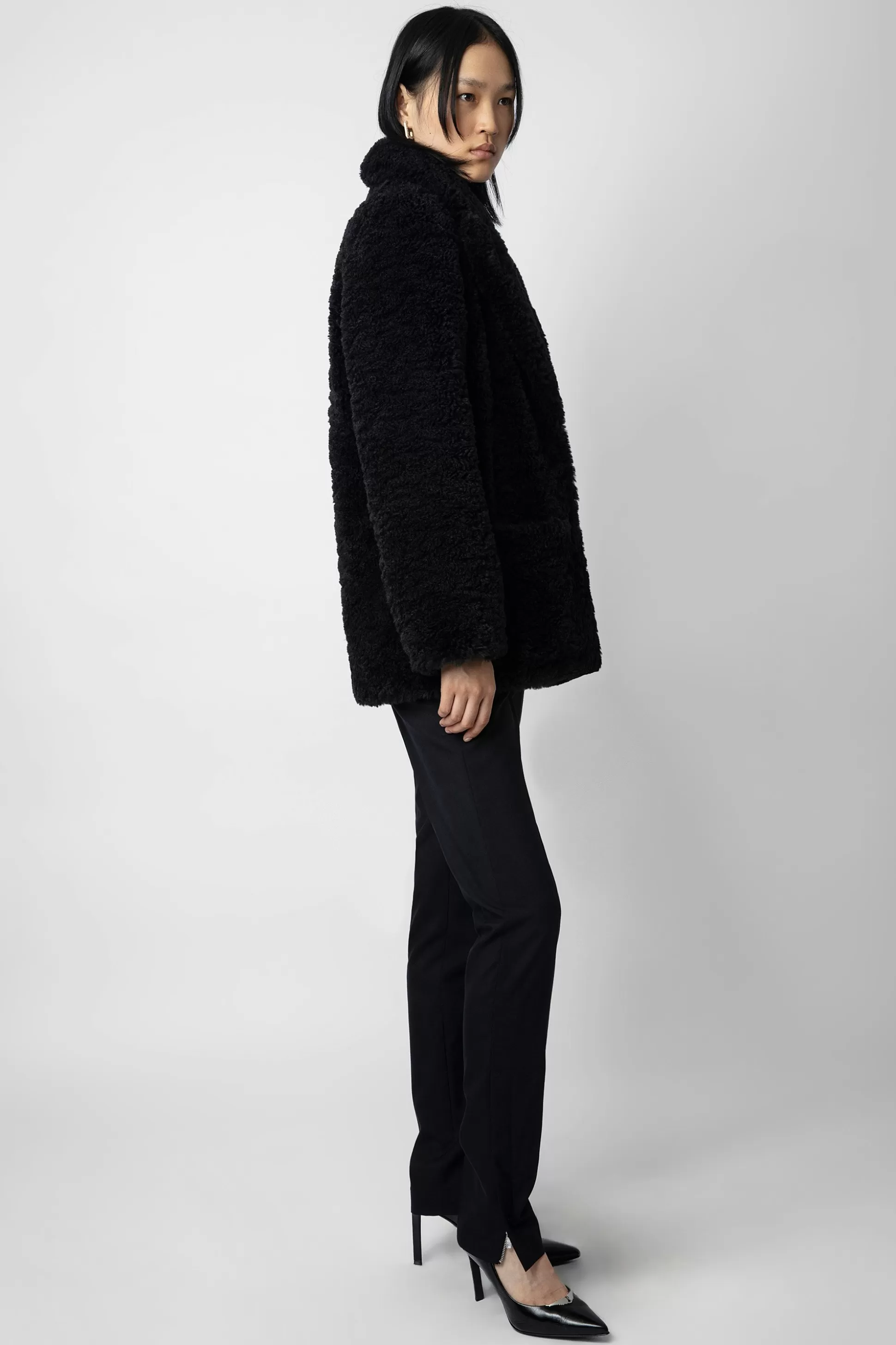 Femmes Zadig & Voltaire Manteaux Et Vestes^Manteau Doux Boucle Fleur