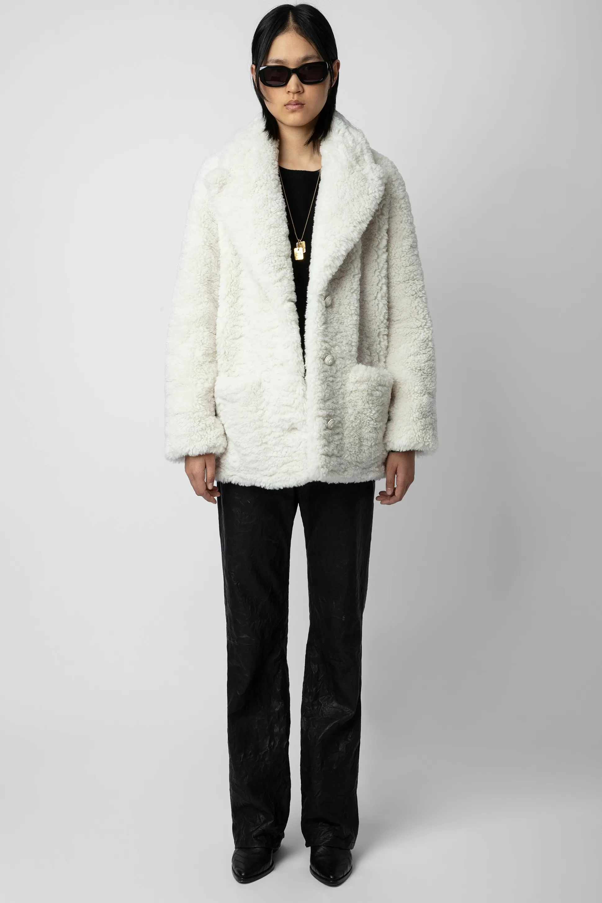 Femmes Zadig & Voltaire Manteaux Et Vestes^Manteau Doux Boucle Fleur