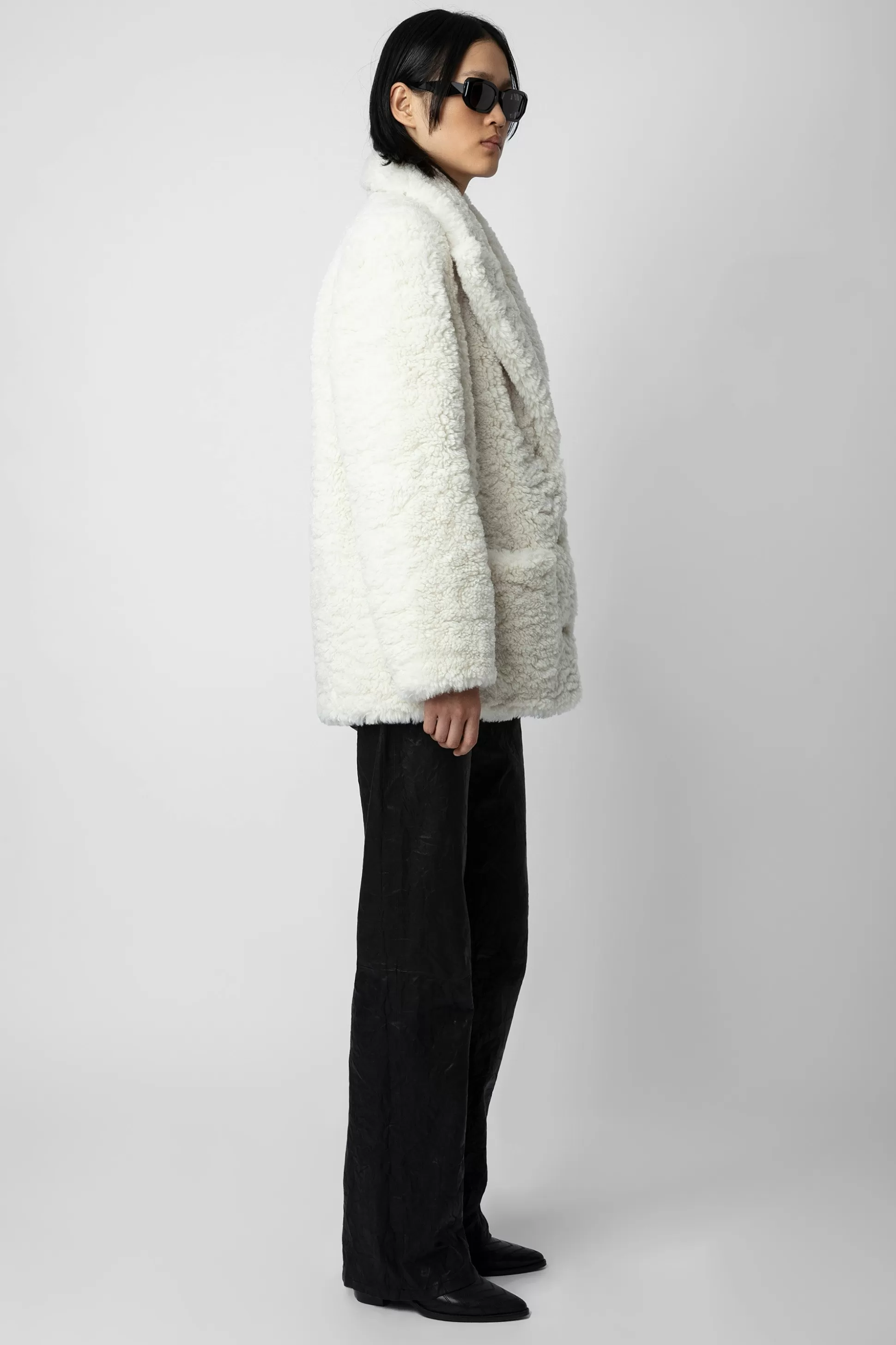 Femmes Zadig & Voltaire Manteaux Et Vestes^Manteau Doux Boucle Fleur