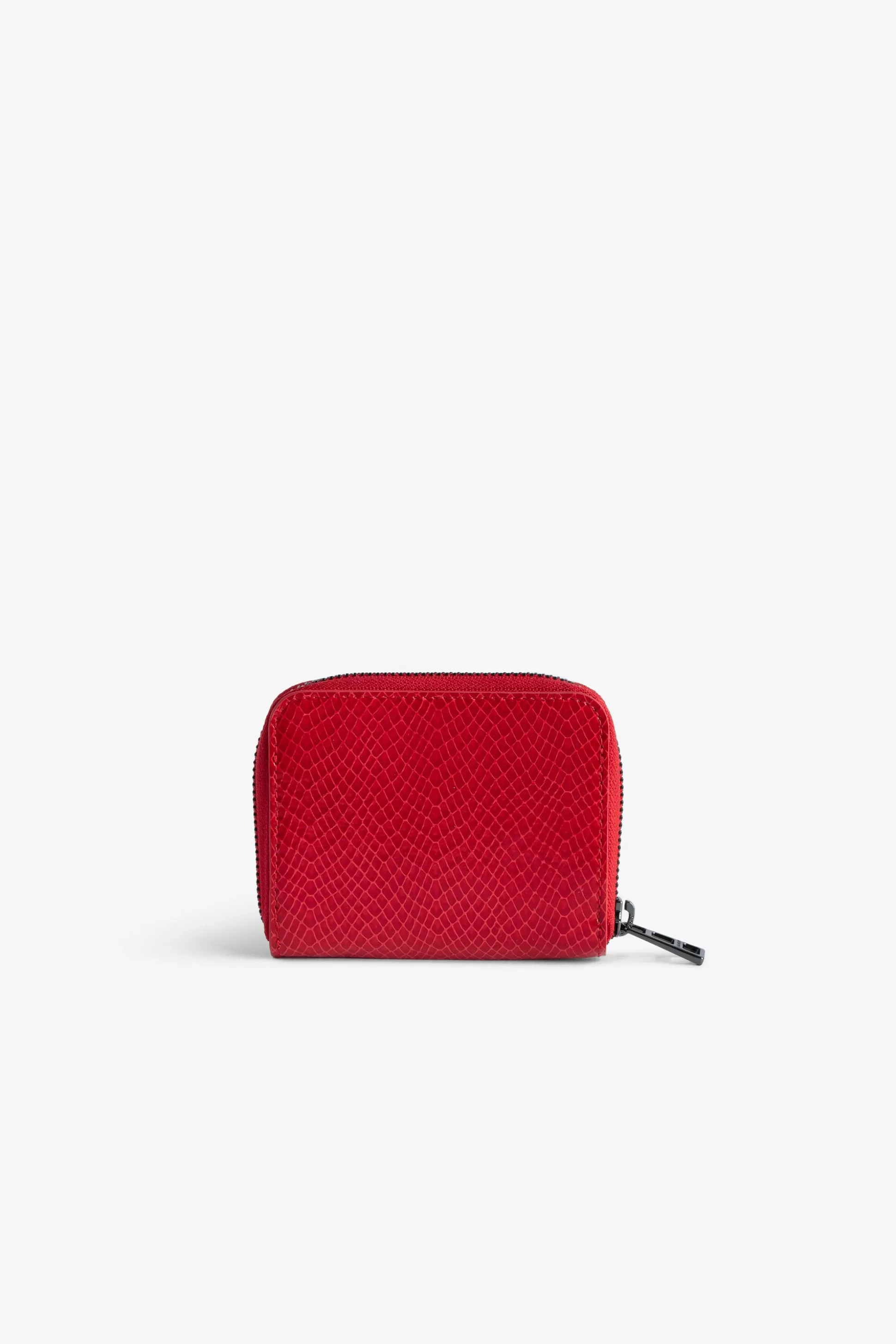 Femmes Zadig & Voltaire Portefeuilles Et Porte-Monnaie^Mini Porte-Monnaie Zv En Relief Sauvage Brillant